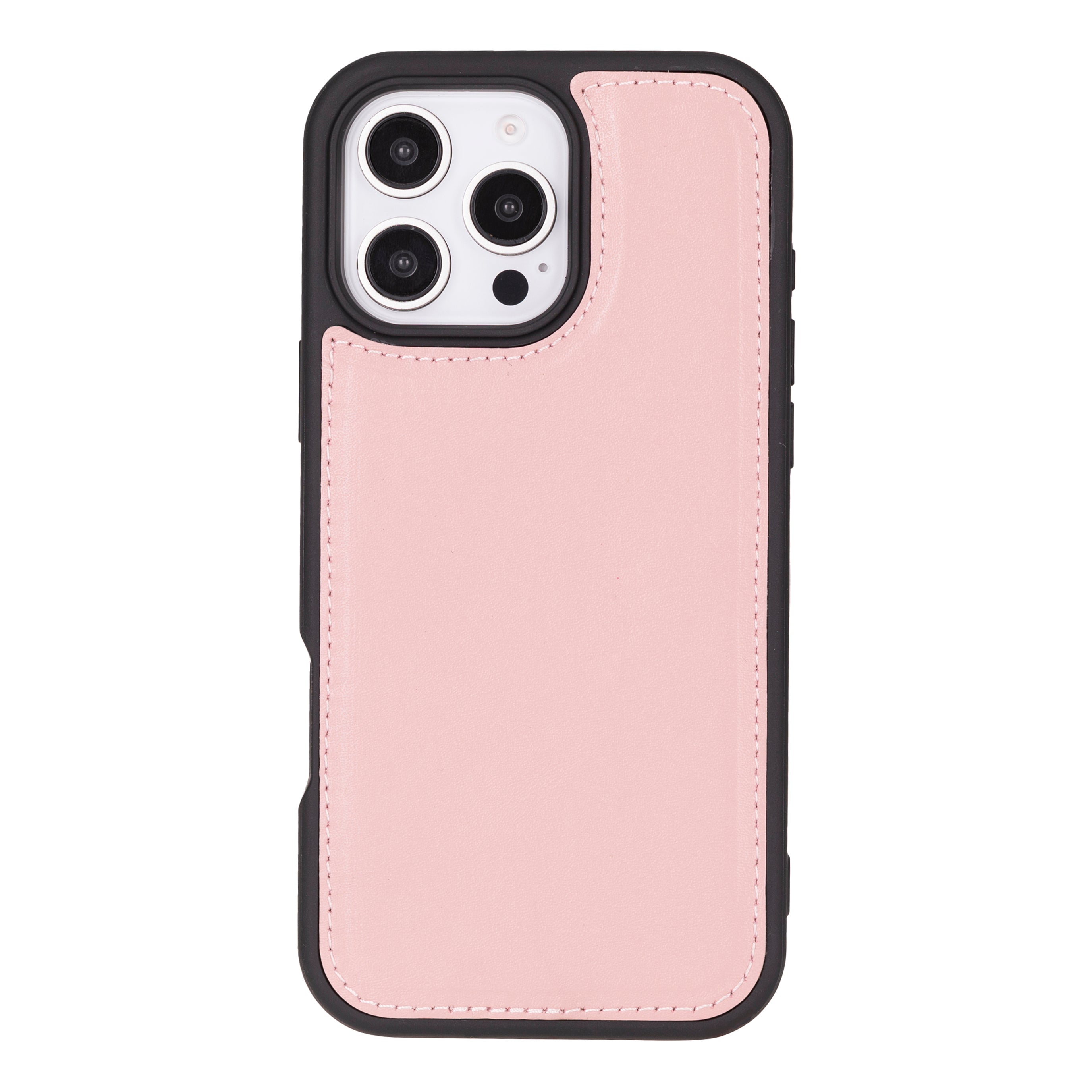 Aurel Magna Bisque Nude Deri Iphone 16 Pro (6.3") Wallet Case – Rfid Korumalı & Magsafe Uyumlu