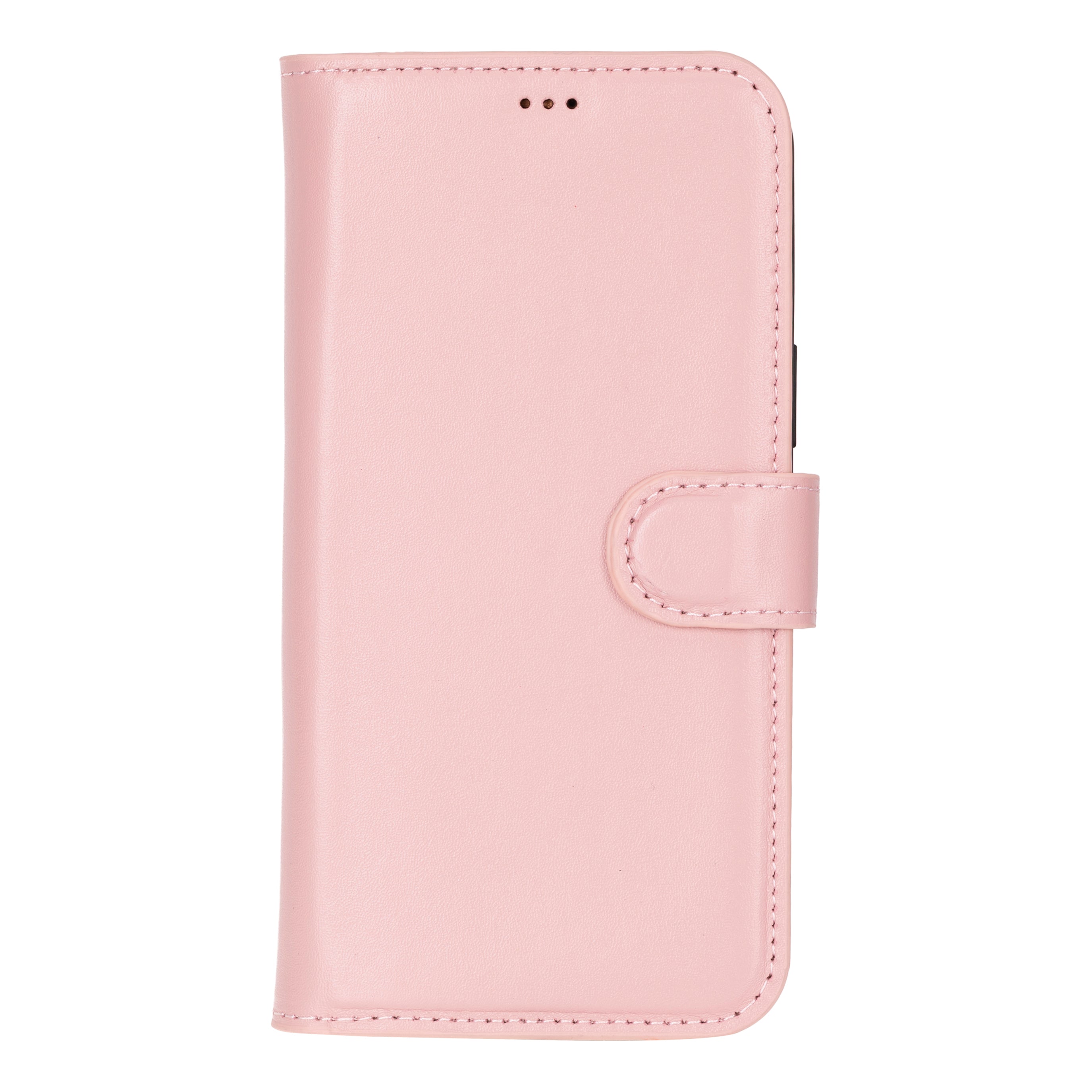 Aurel Magna Bisque Nude Deri Iphone 16 Pro (6.3") Wallet Case – Rfid Korumalı & Magsafe Uyumlu