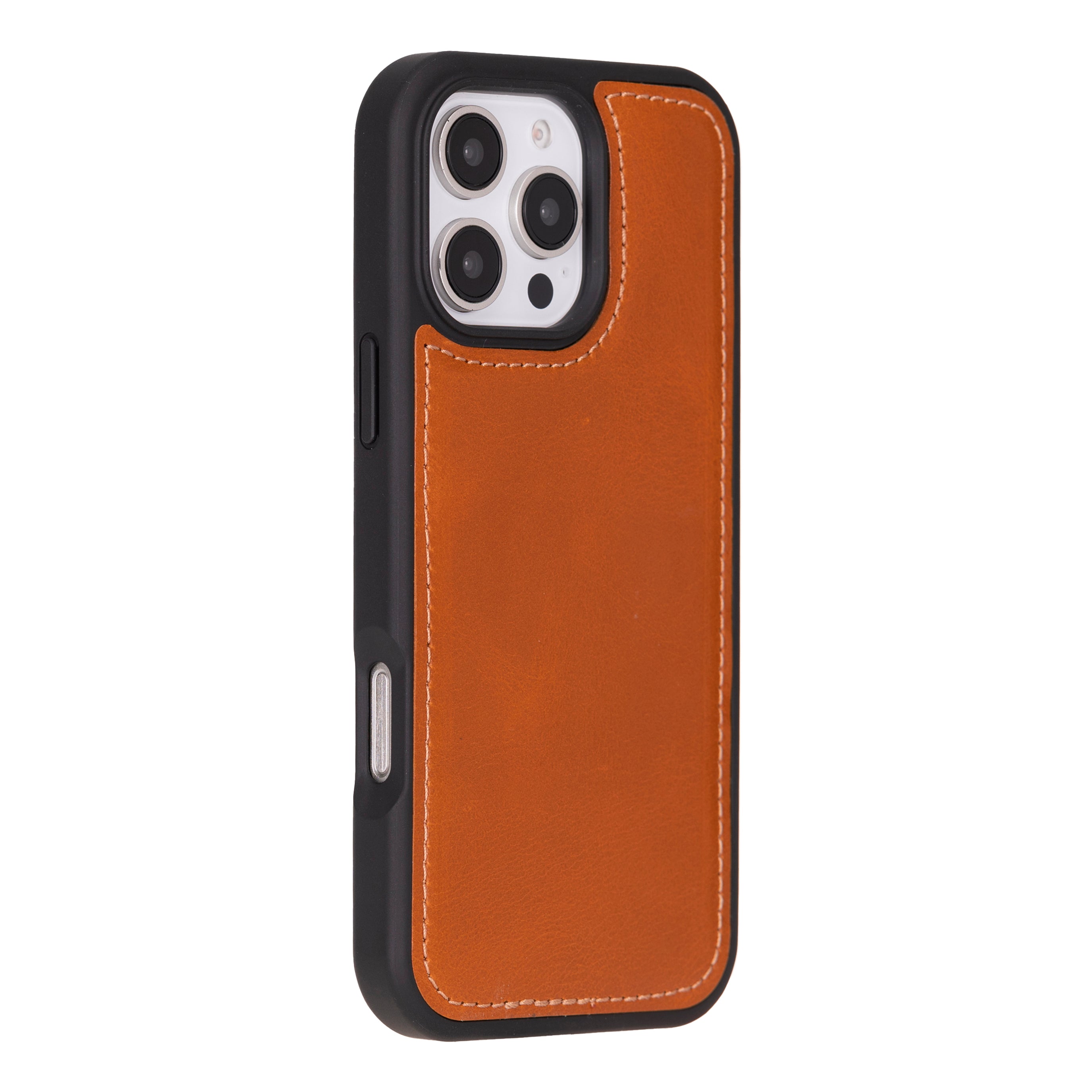 Aurel Magna Leopard Couture Deri Iphone 16 Pro (6.3") Wallet Case – Rfid Korumalı & Magsafe Uyumlu