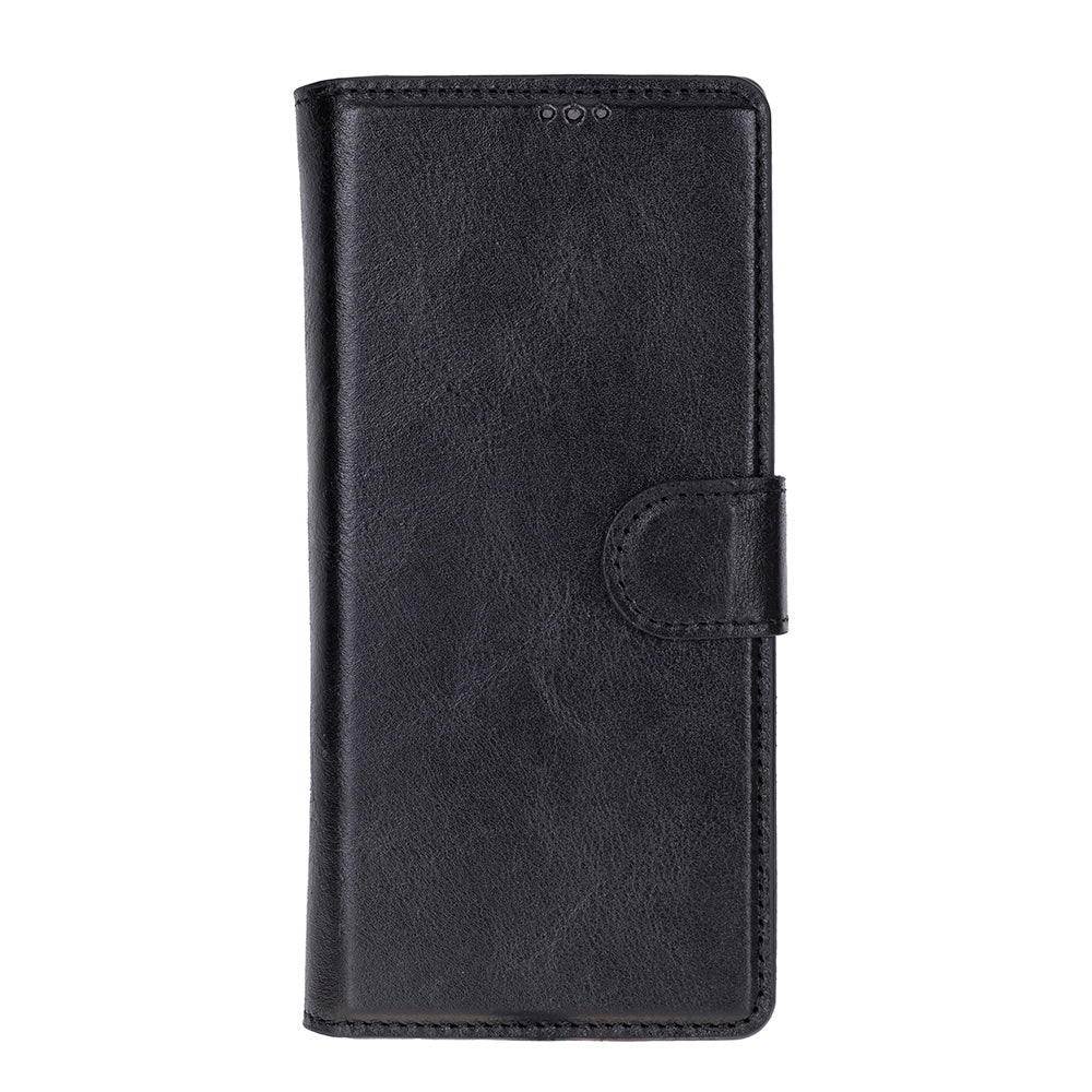 Aurelio Siena Onyx Black Samsung Galaxy Z Fold7 Cüzdan Kılıf