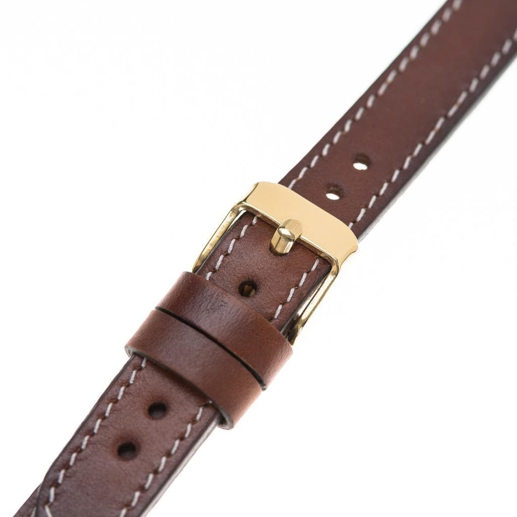 Avilla Desert Tan Deri Apple Watch Band (44/45/46/49Mm)