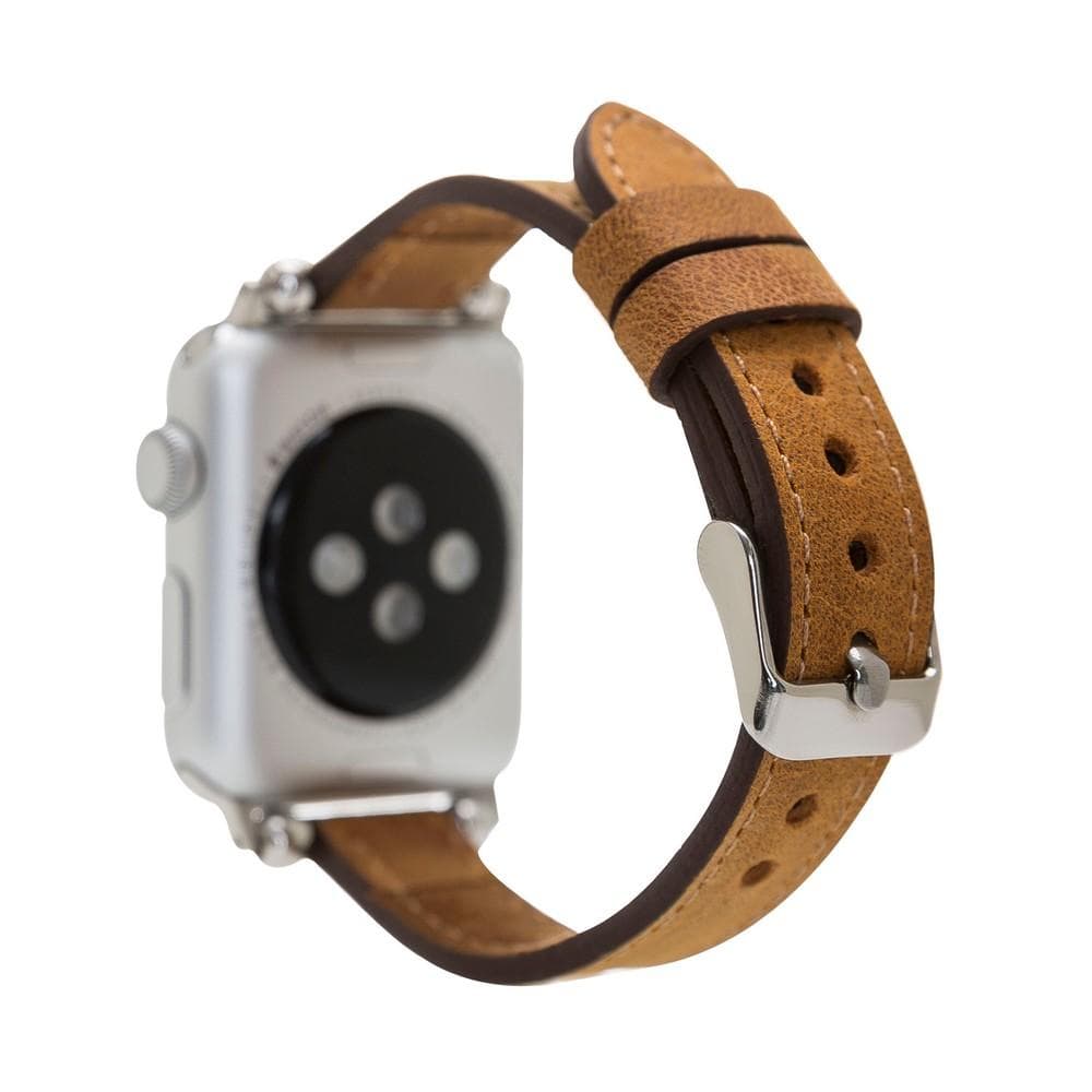 Avilla Mocca Clay Deri Apple Watch Band (44/45/46/49Mm)