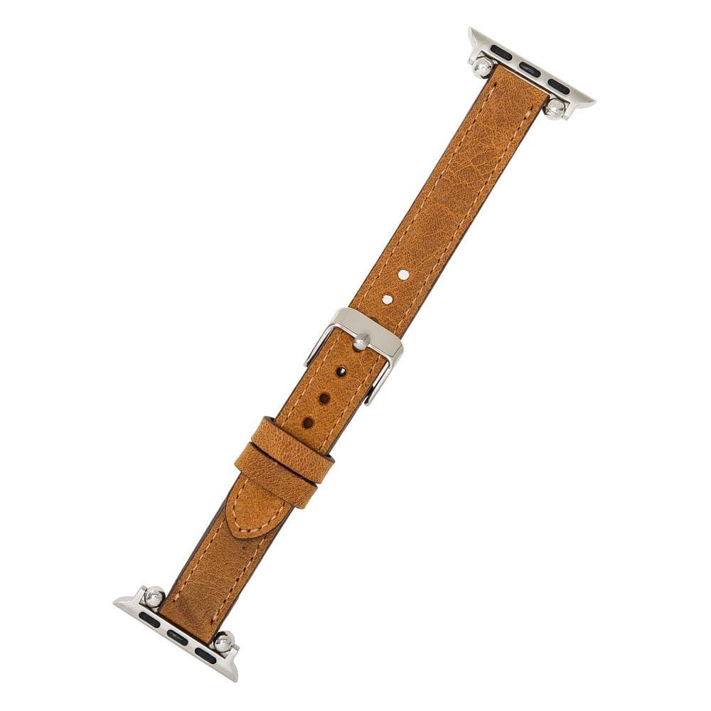 Avilla Mocca Clay Deri Apple Watch Band (44/45/46/49Mm)