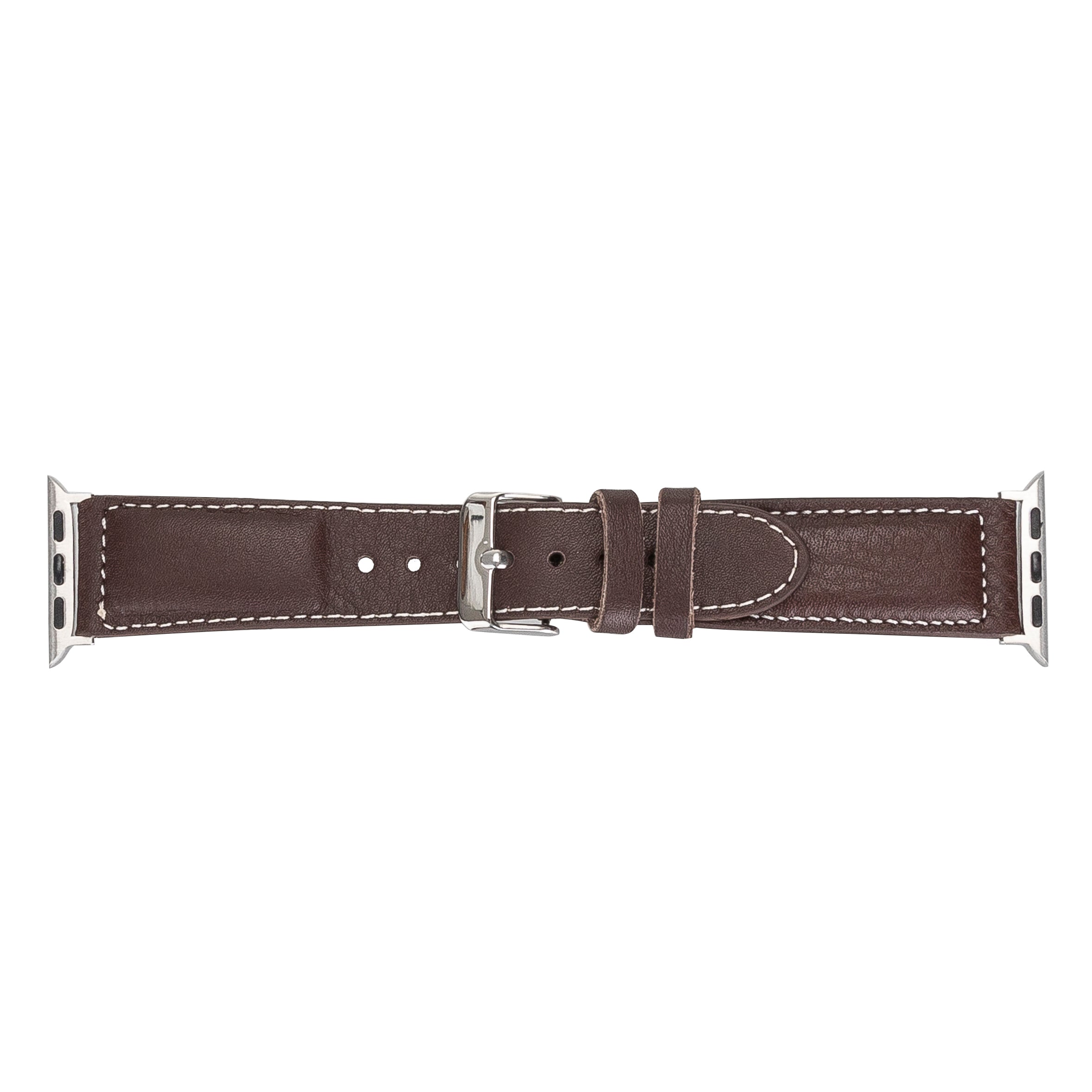 Bloominbag-Bloom Band Crimora Kahve Deri Apple Watch Kordonu 44/45/46/49mm-4-Milagron.com