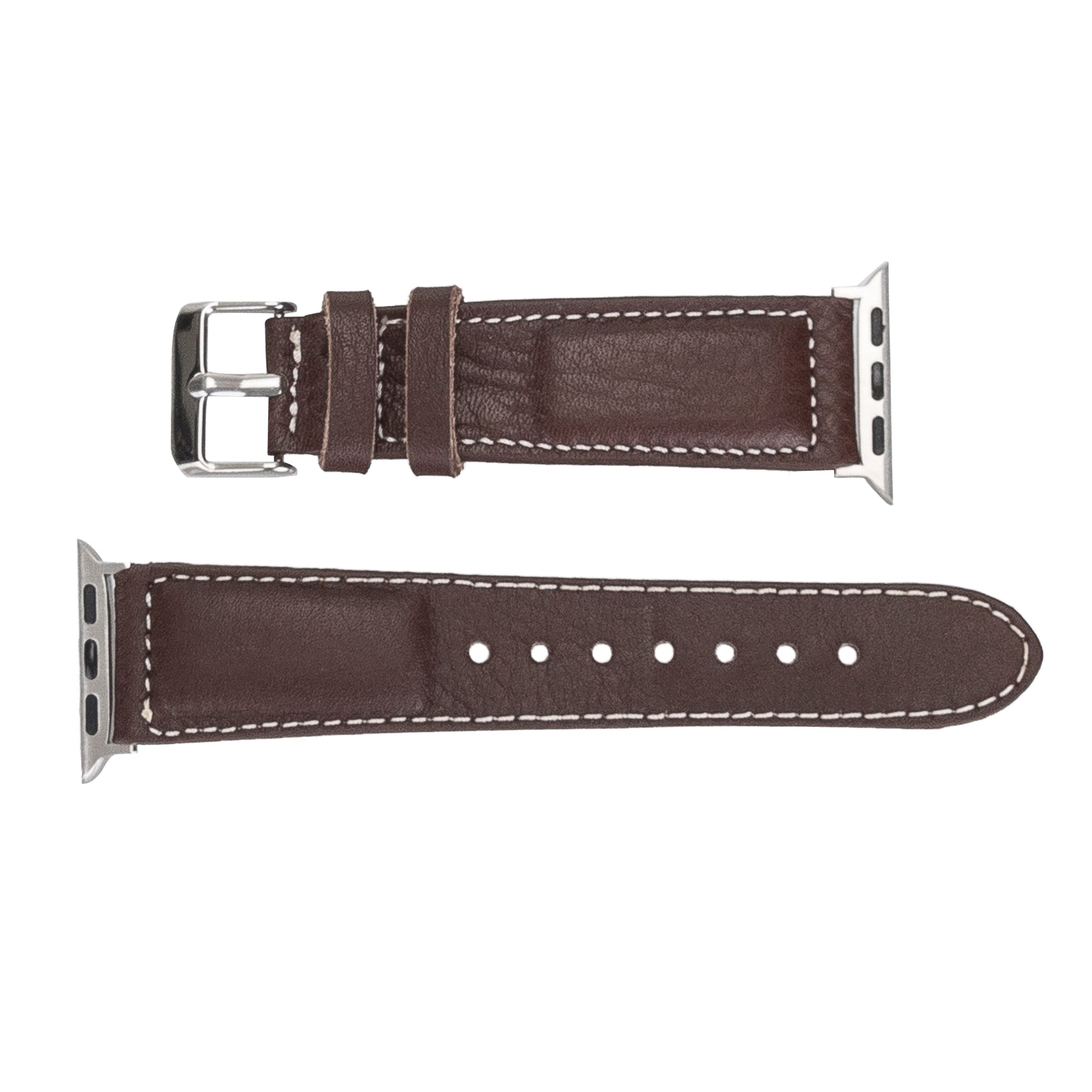 Bloominbag-Bloom Band Crimora Kahve Deri Apple Watch Kordonu 44/45/46/49mm-5-Milagron.com