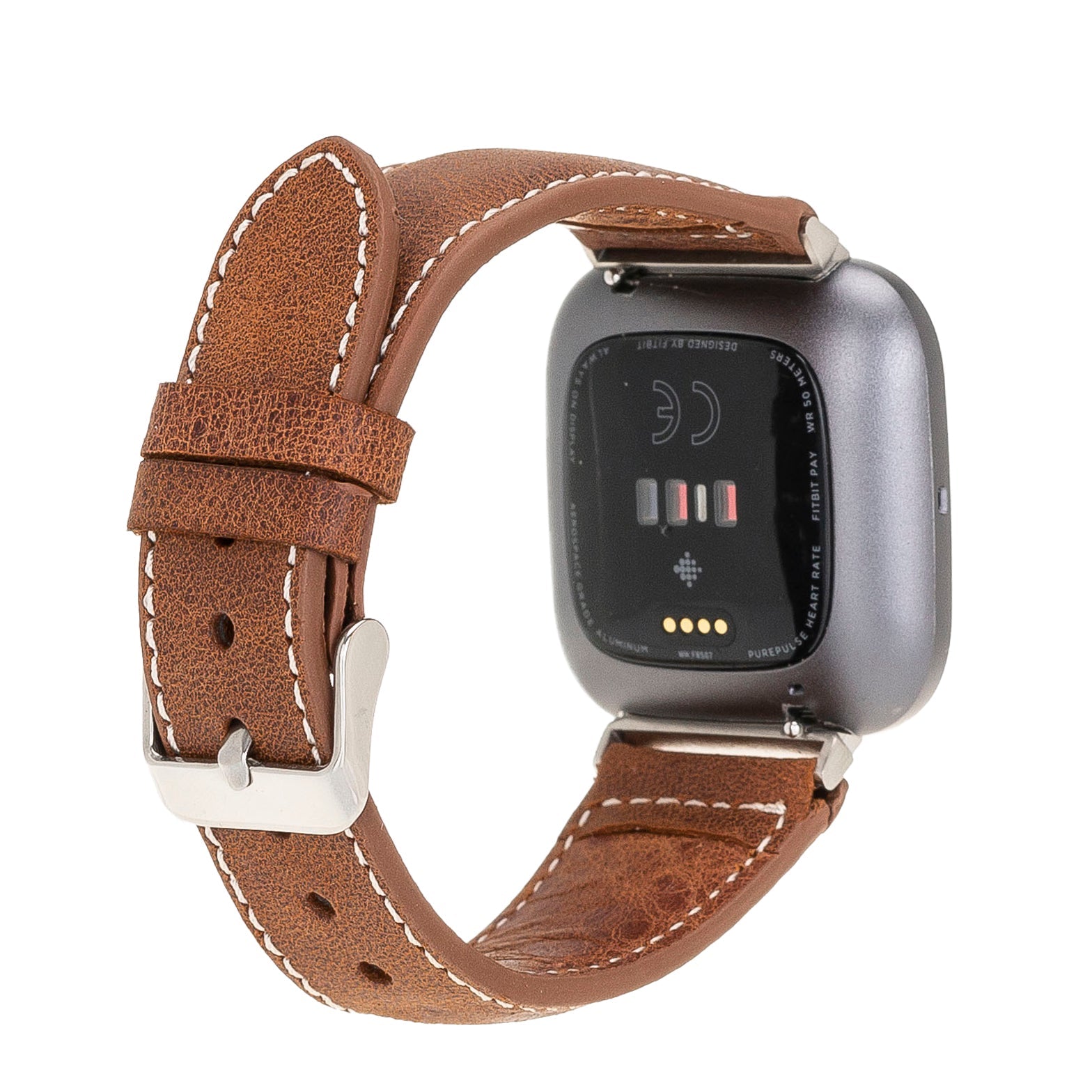 Bloominbag-Bloom Band Sunkissed Deri Güneş Sarısı Apple Watch Kordon 44/45/46/49mm-2-Milagron.com