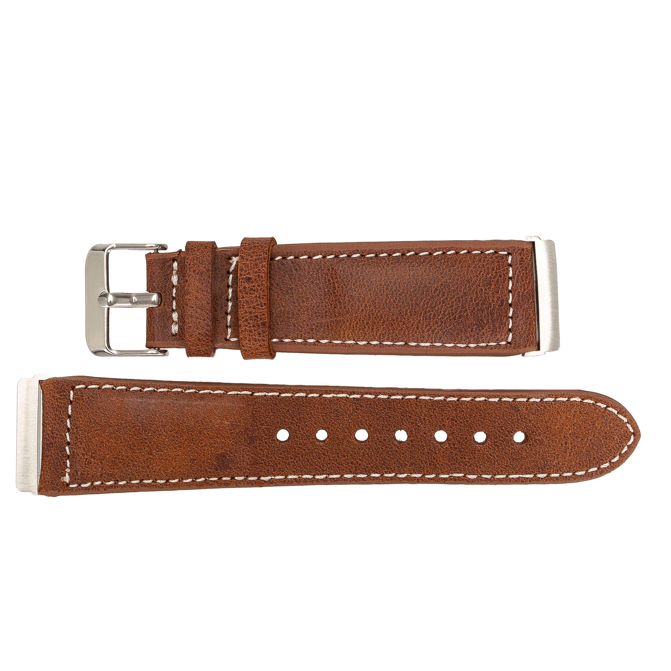 Bloominbag-Bloom Band Sunkissed Deri Güneş Sarısı Apple Watch Kordon 44/45/46/49mm-5-Milagron.com