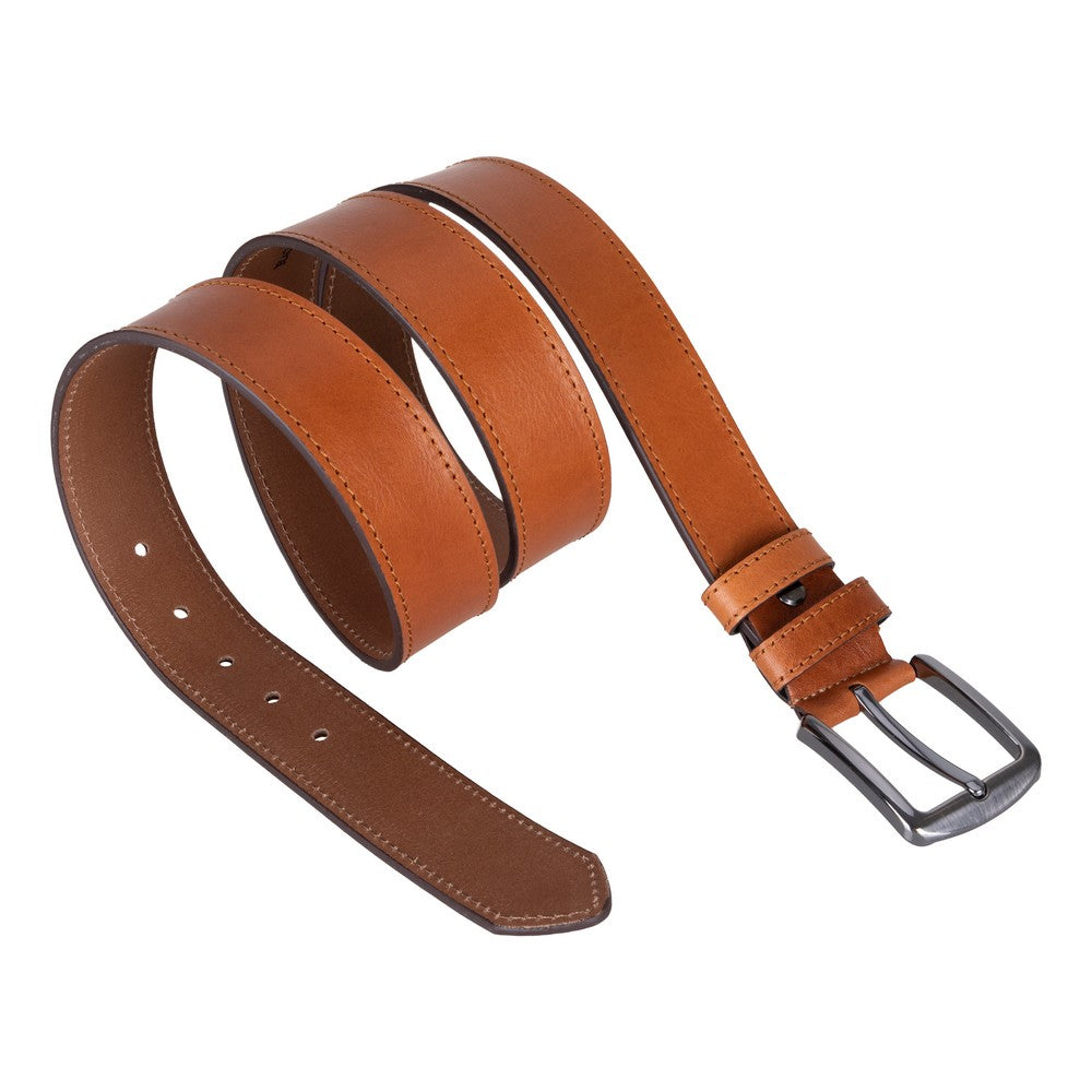 Bloominbag-Bloom Belt Heritage Camel Hakiki Deri Erkek Kemer 135cm-5-Milagron.com