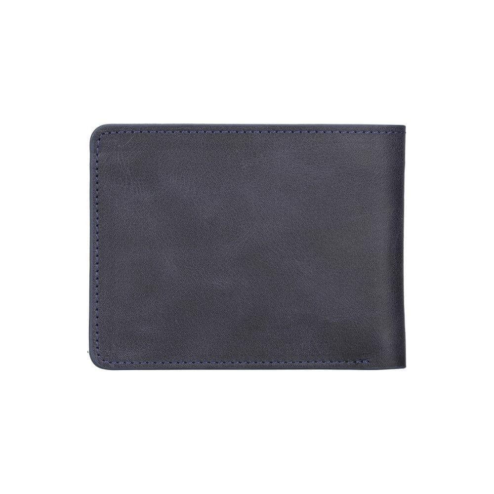 Bloominbag-Bloom Fold Royal Navy Hakiki Deri Cüzdan-3-Milagron.com