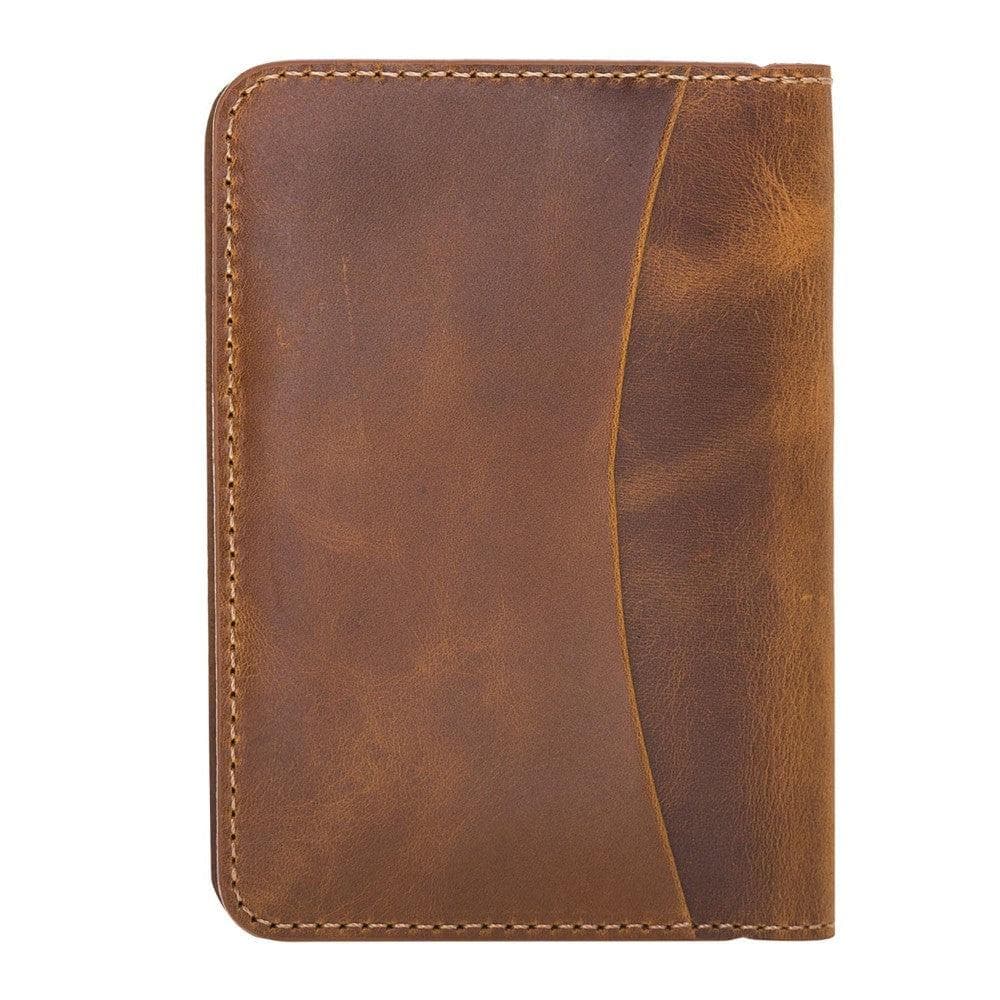 Bloominbag-Bloom Ledger Amber Moccasin Hakiki Deri Bifold Cüzdan-1-Milagron.com