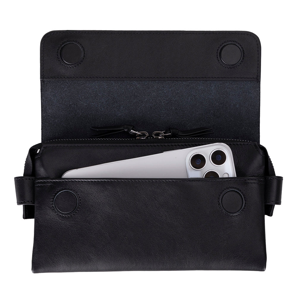 Bloominbag-Bloom Noir Elevated Cosmic Clutch Bag-5-Milagron.com