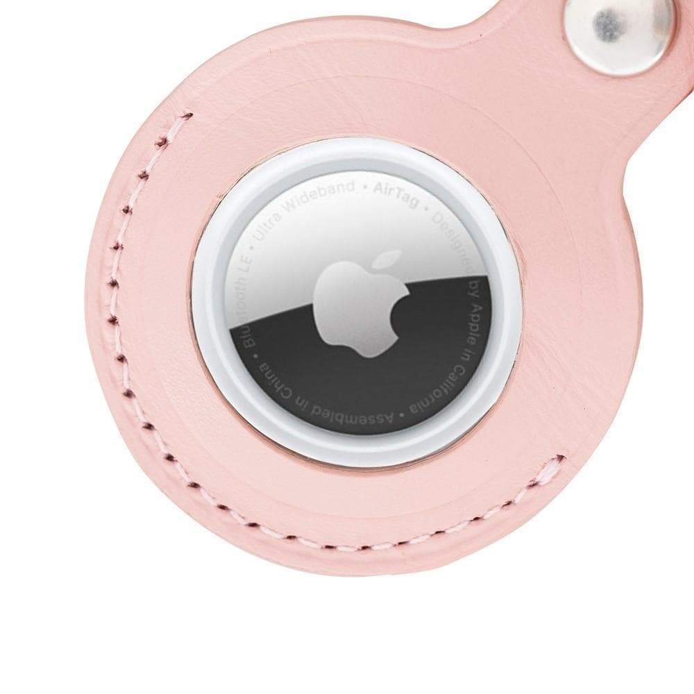 Bloominbag-Bloom Paw Blush Hakiki Deri Air Tag Kılıfı-3-Milagron.com