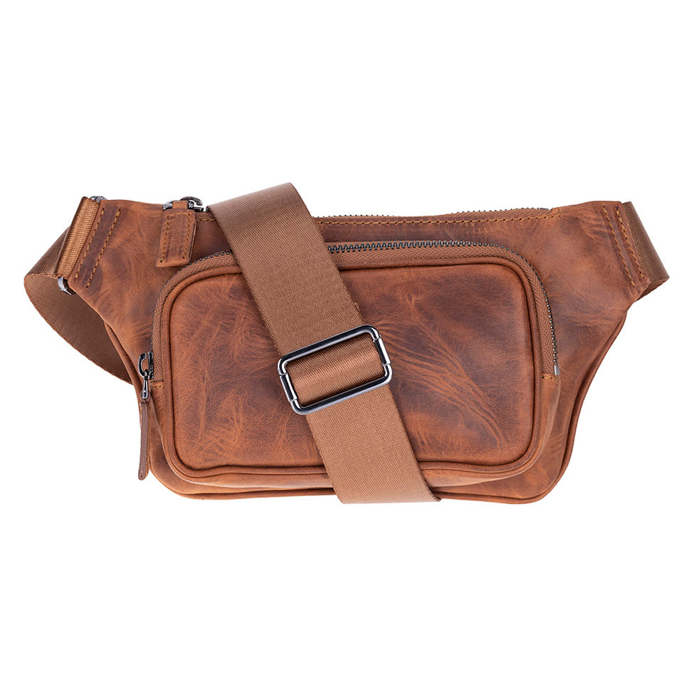 Bloombag Heritage Saddle Hakiki Deri Crossbody Belt Bag