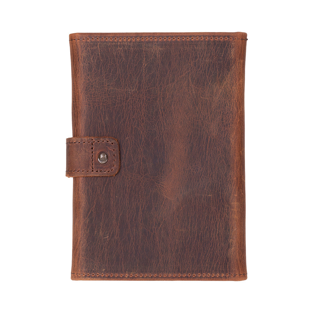 Bloomband Saddle Heritage Akıllı Saat Çantası - Triple Deri Saat Kordonu Organizer