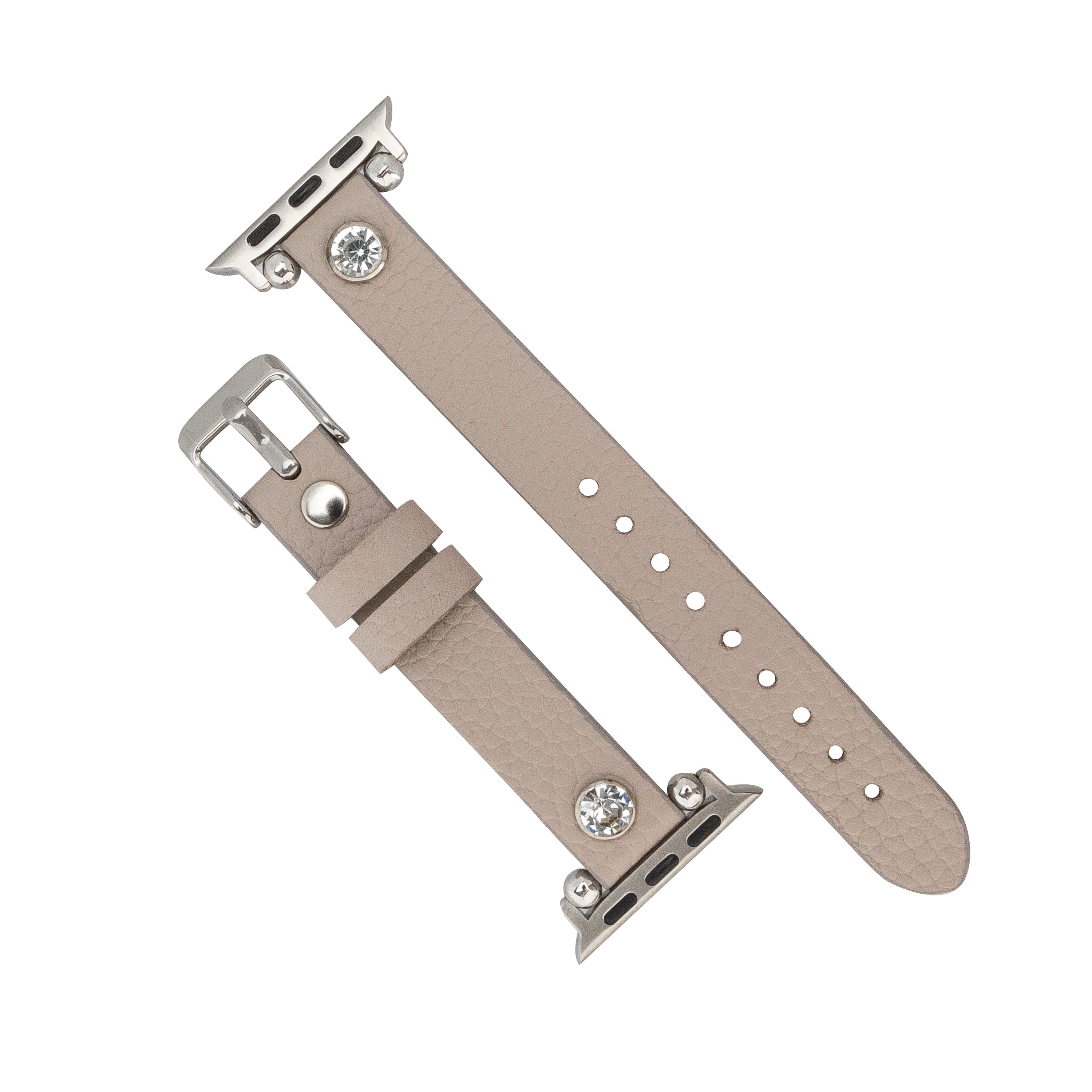 Bloomband Sandy Brown Deri Apple Watch Kayışı - 44/45/46/49Mm