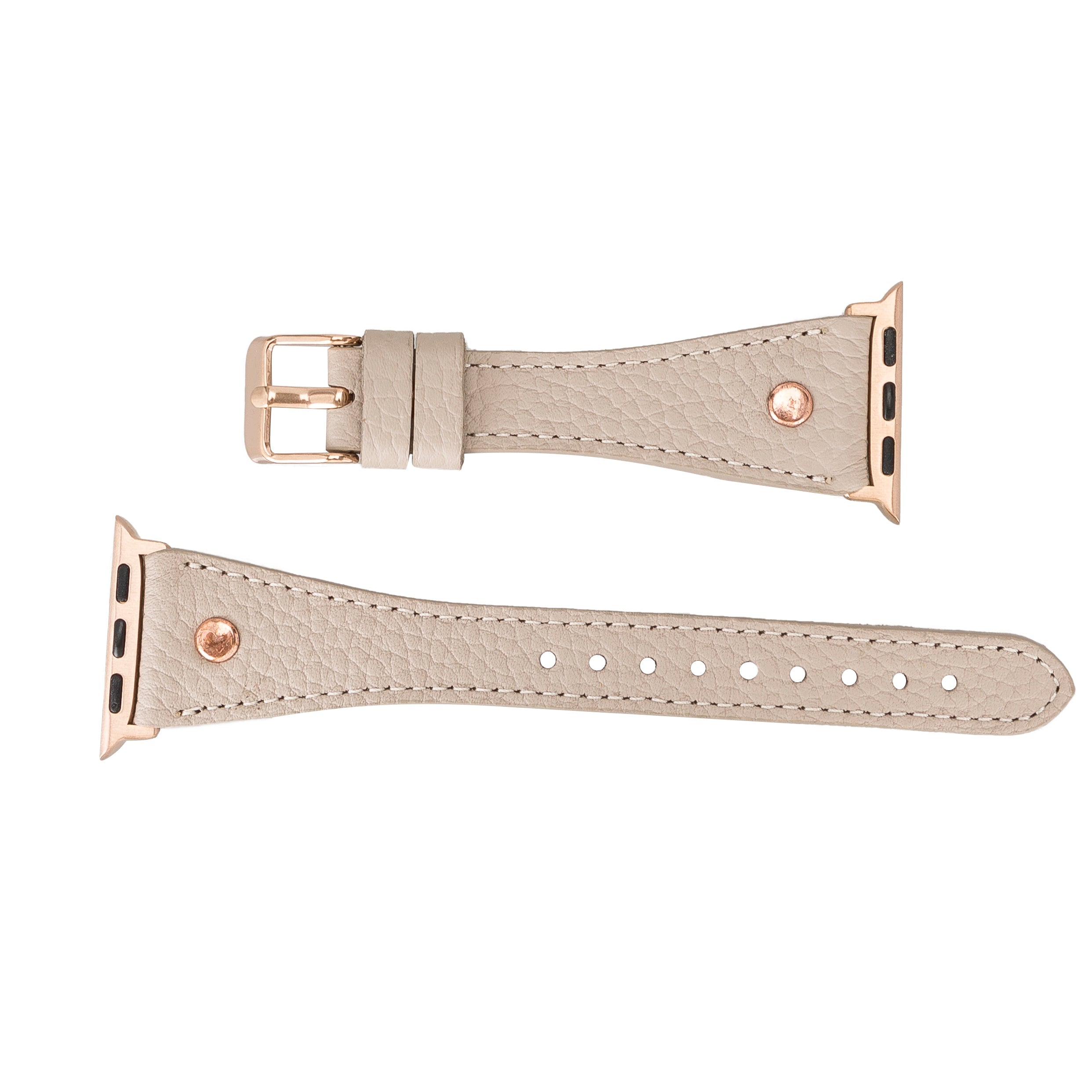 Bloomband Signature Dune Brown Leather Apple Watch Band - 44/45/46/49Mm
