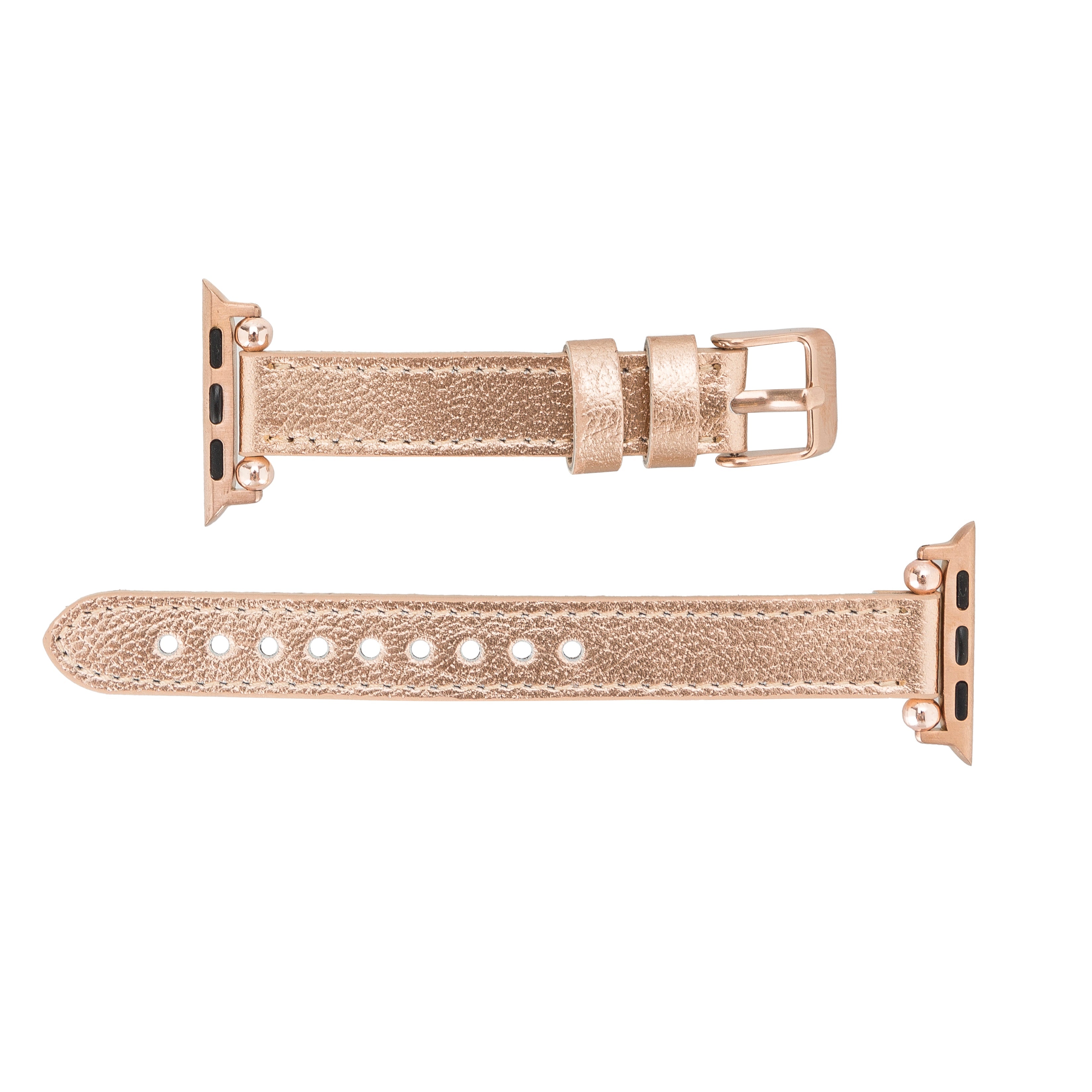 Bloomband Signature Golden Sand Leather Apple Watch Band - 44/45/46/49Mm