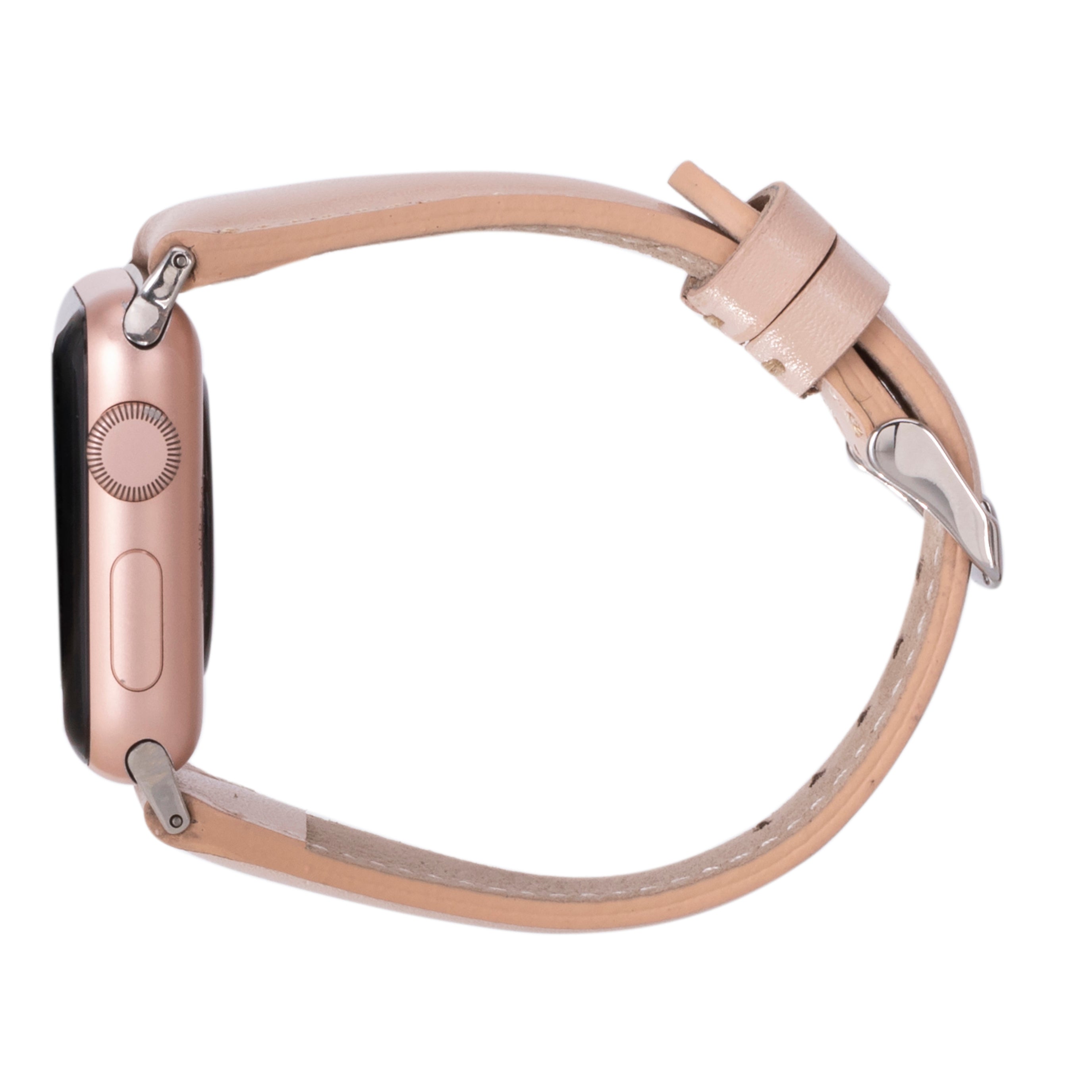 Bloomband Signature Nude Bisque Leather Apple Watch Band - 44/45/46/49Mm