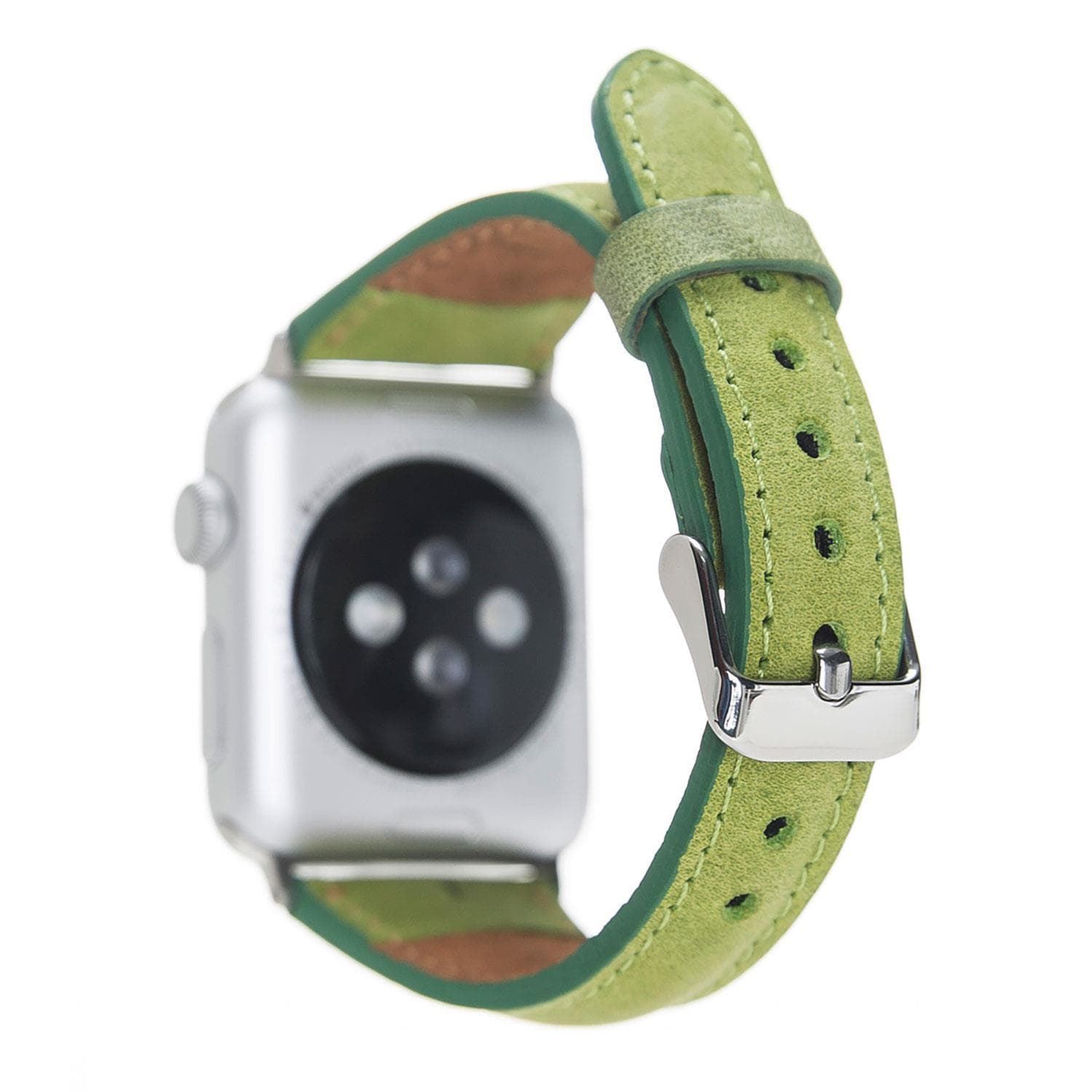 Bloomband Signature Olive Deri Apple Watch Kordonu(44/45/46/49Mm)
