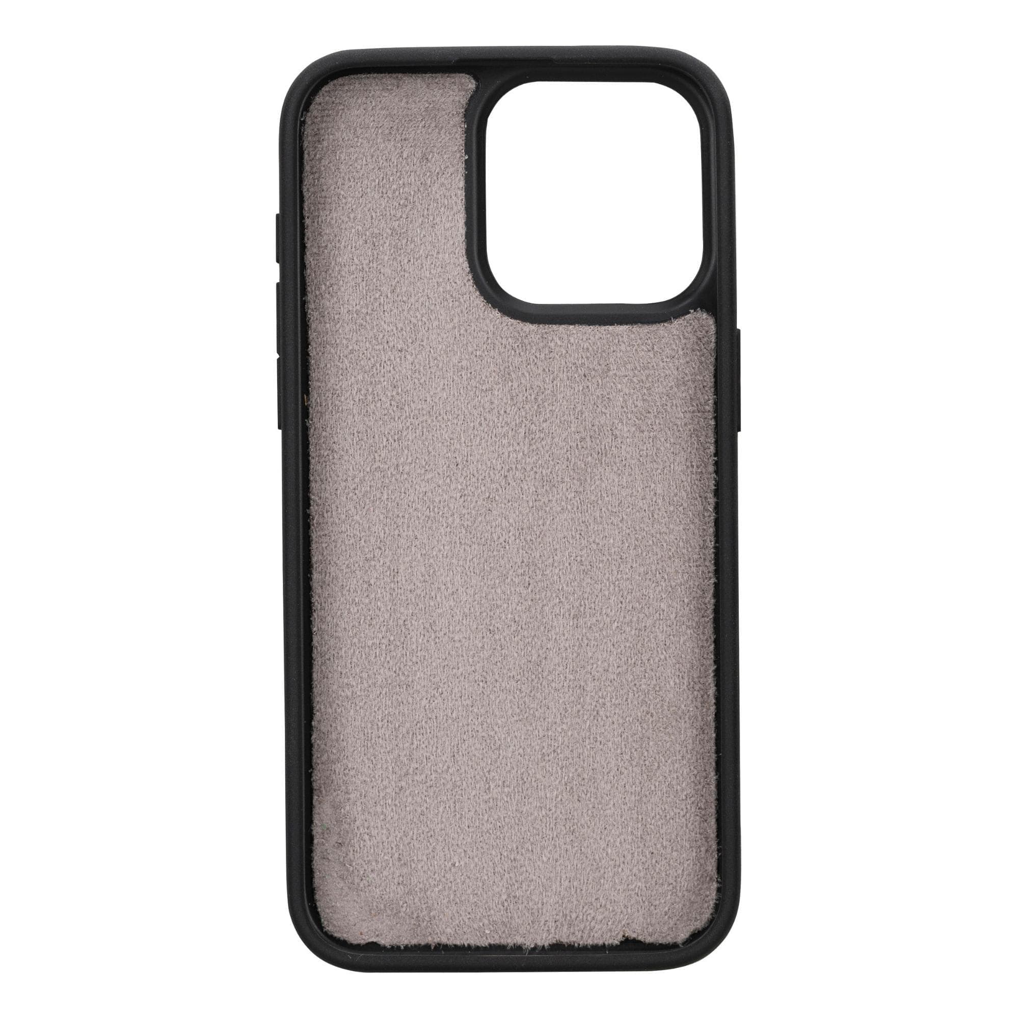 Bloomcase Apple Iphone 15 Pro Max (6.7") Warm Greige Hakiki Deri Çıkarılabilir Cüzdanlı Telefon Kılıfı
