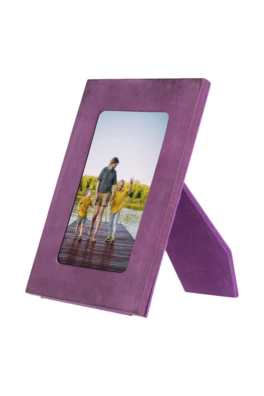 Bloominbag-Bloomframe Mulberry – Hakiki Deri Fotoğraf Çerçevesi-Çerçeve-1-Milagron.com