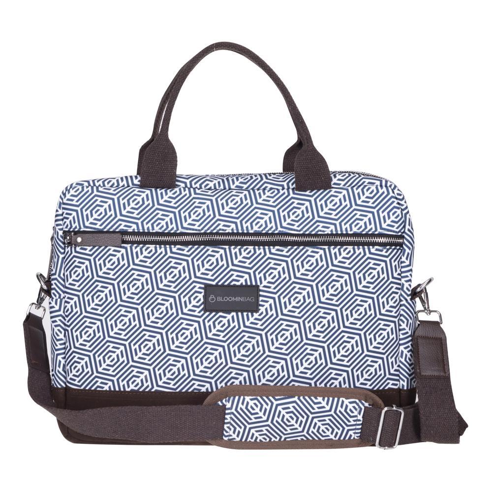 Bloominbag-Blue Hive 15 16 Inç Laptop / Macbook çantası-1-Milagron.com