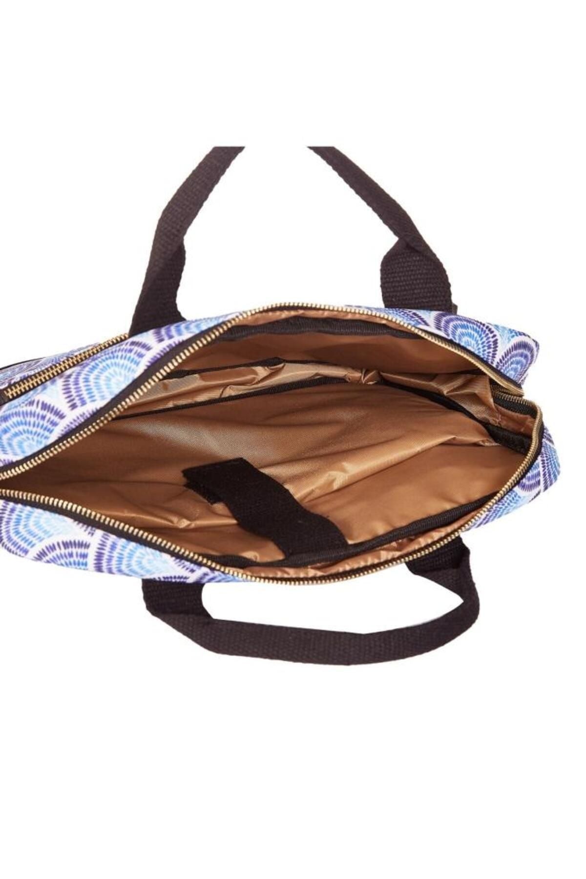 Bloominbag-Calm Waves 13 14 Inç Laptop / Mac Book çantası-5-Milagron.com