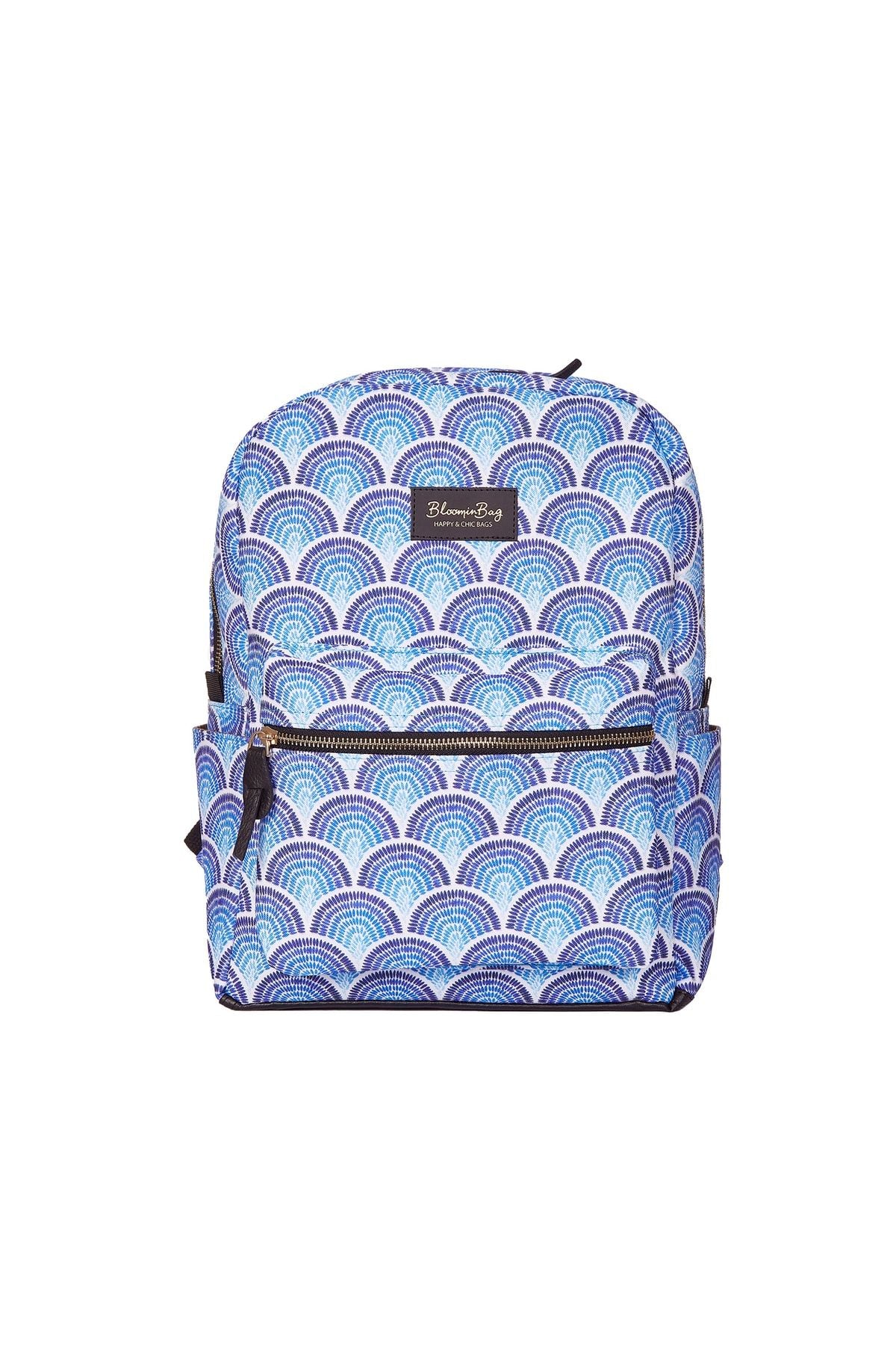 Bloominbag-Calm Waves 13 14 Inç Laptop / Mac Book Sırt çantası-1-Milagron.com