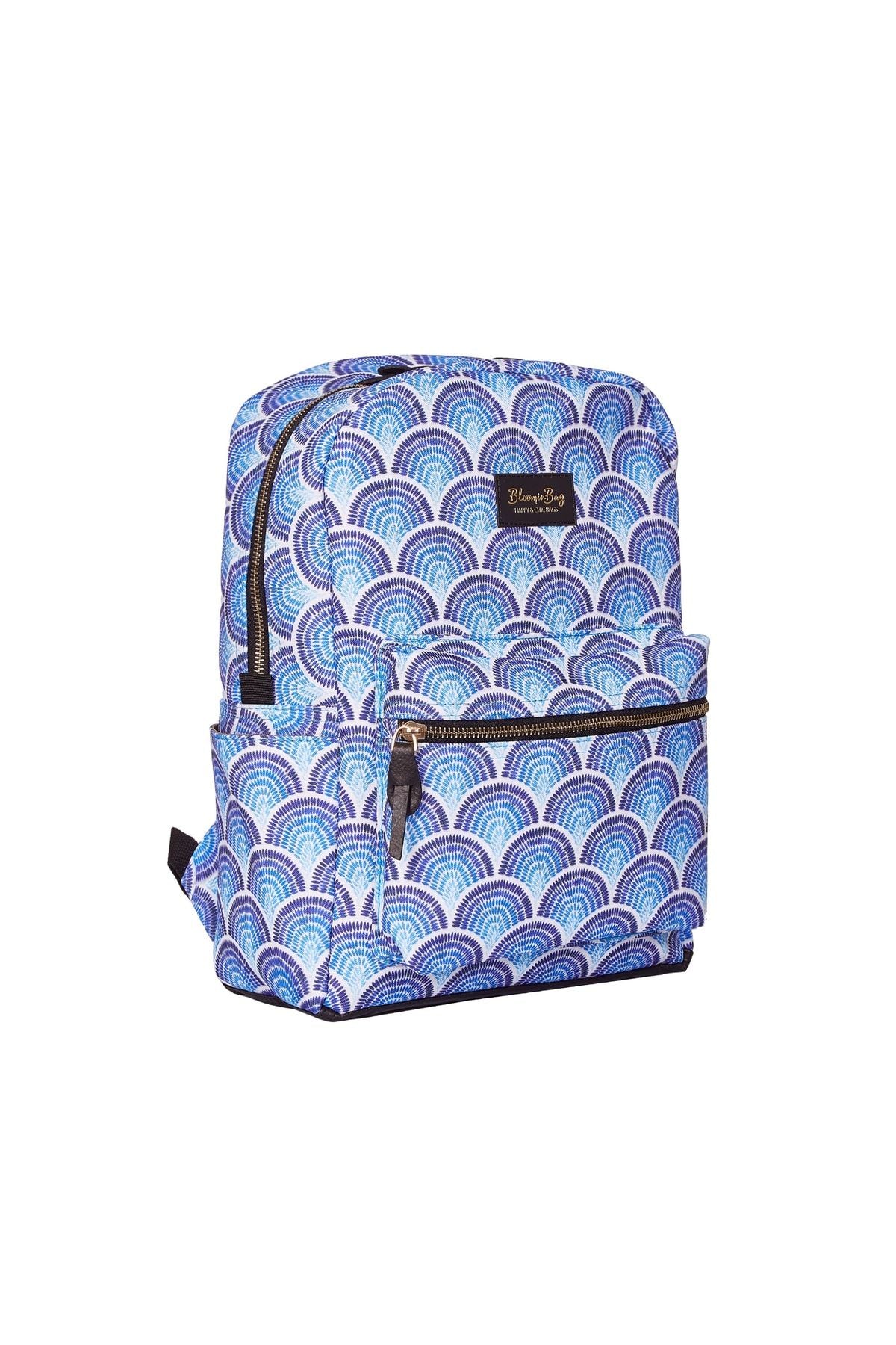 Bloominbag-Calm Waves 13 14 Inç Laptop / Mac Book Sırt çantası-2-Milagron.com