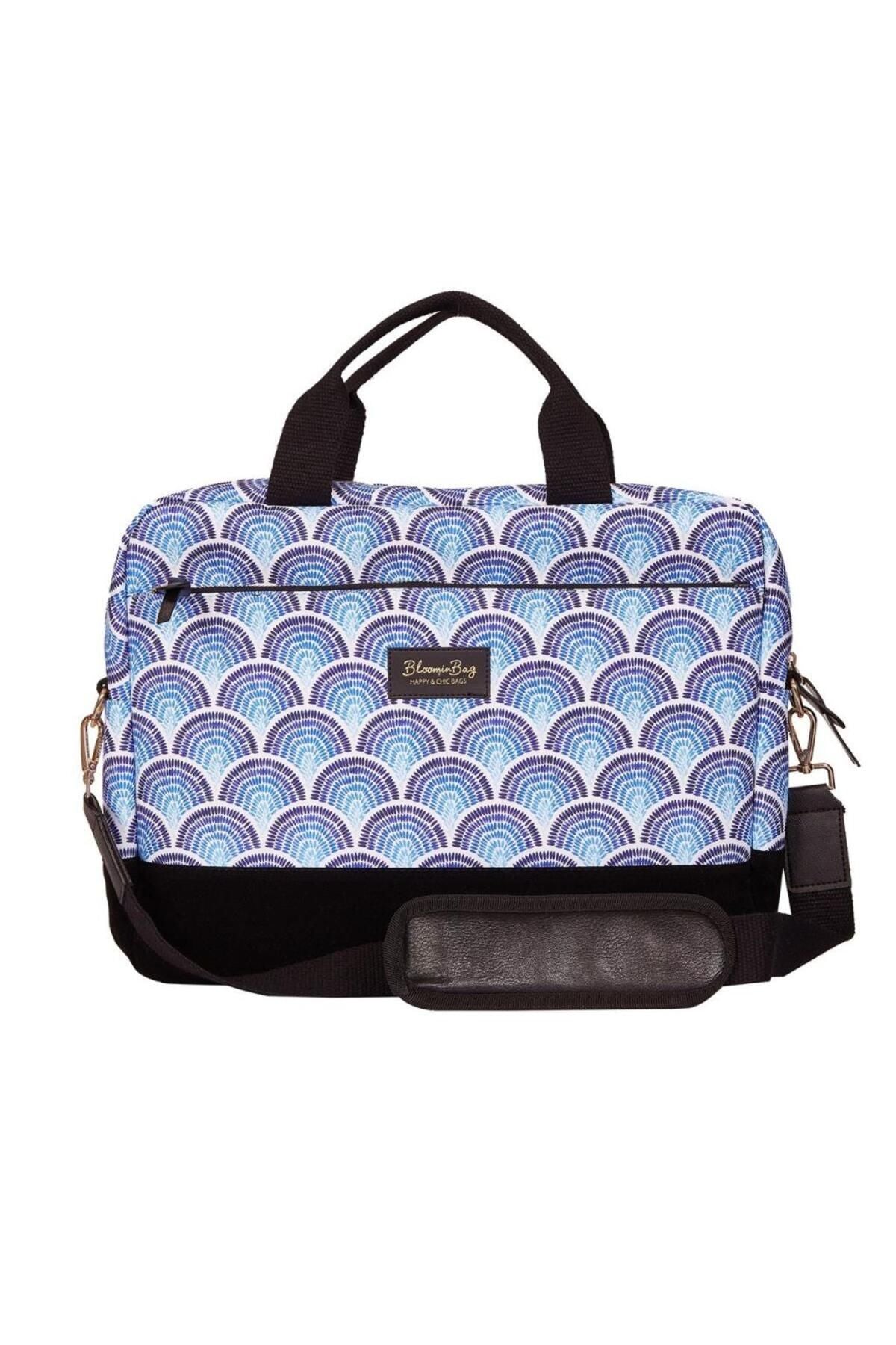 Bloominbag-Calm Waves 15 16 Inç Laptop / Mac Book çantası-5-Milagron.com