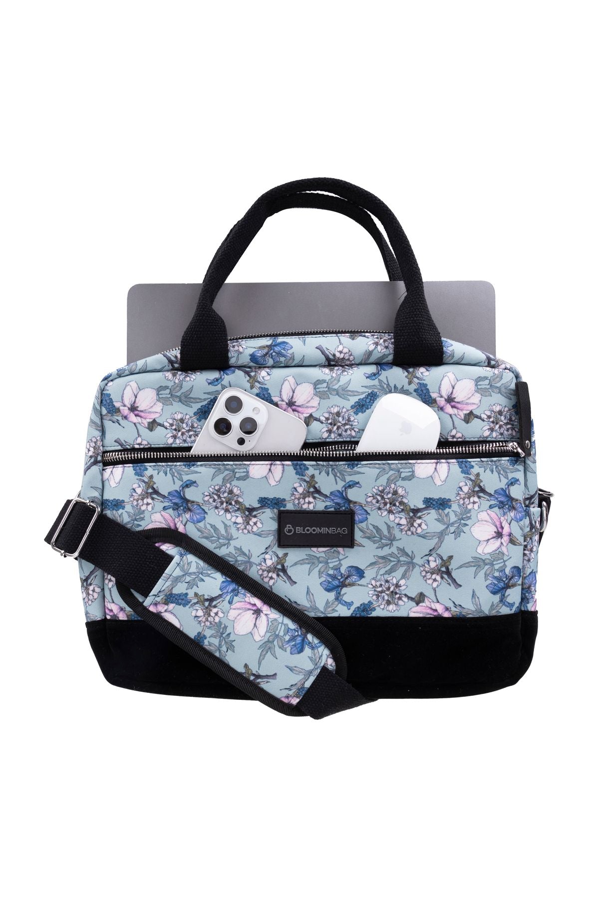 Bloominbag-Cherry Blossom 13 14 Inç Laptop / Mac Book çantası-2-Milagron.com