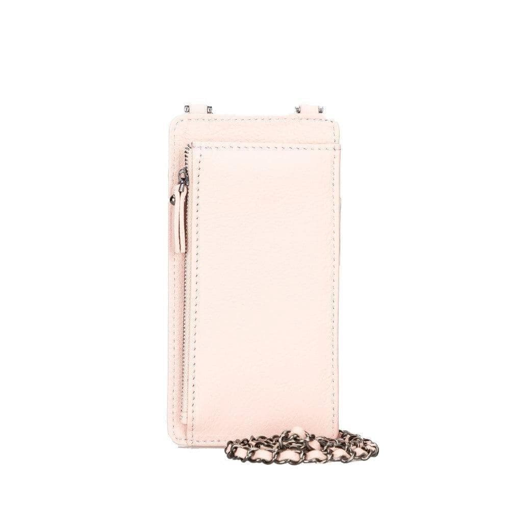 Bloominbag-City Muse Deri Carnation Blush çapraz Askılı Telefon Cüzdan-5-Milagron.com