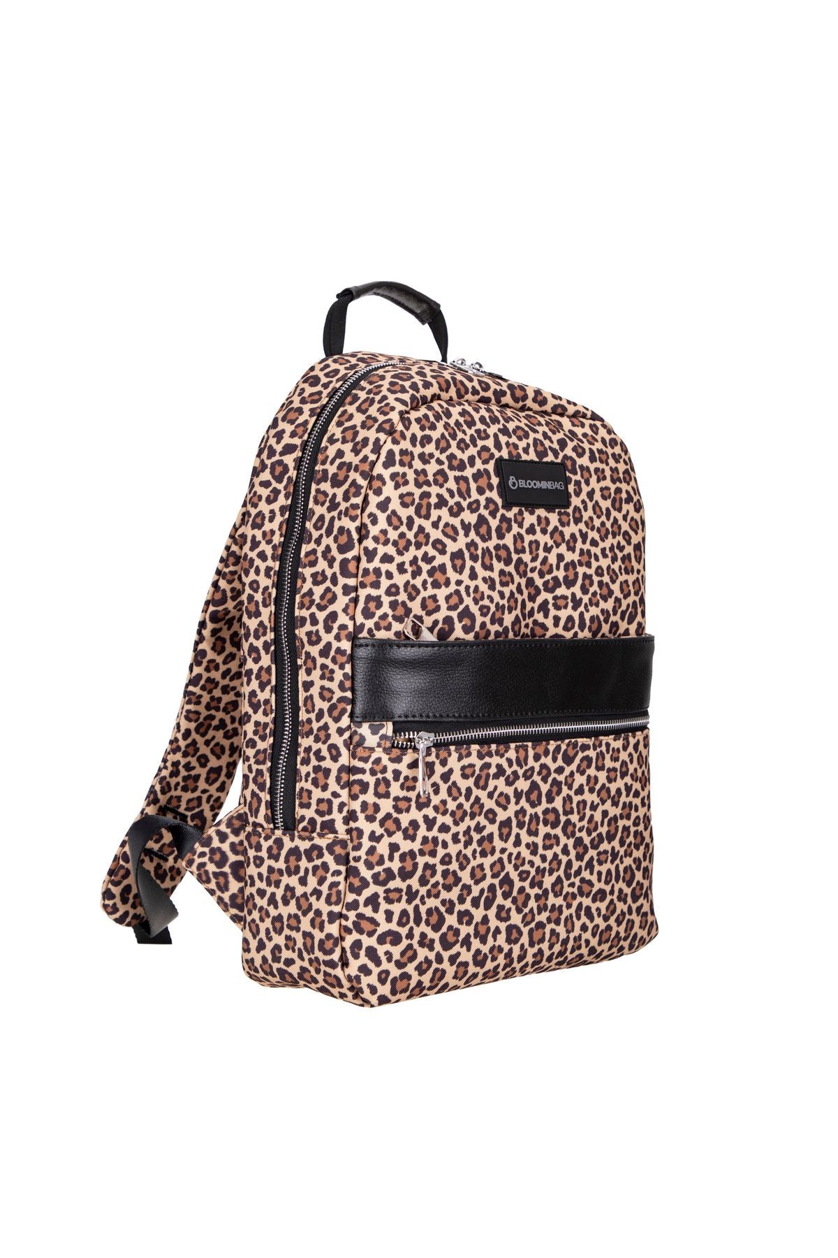 Bloominbag-Earthy Leopard 13 14 Inç Laptop / Mac Book Sırt çantası-2-Milagron.com