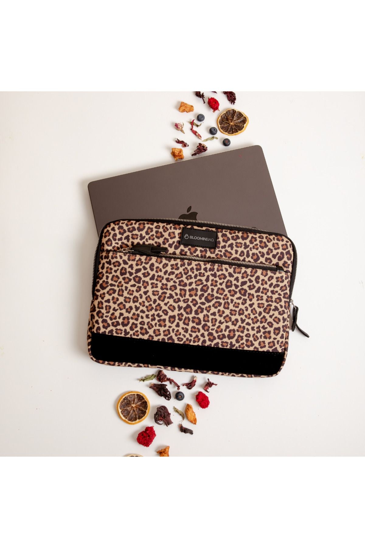 Earthy Leopard 14 Inç Laptop / Mac Book Kılıf - 3