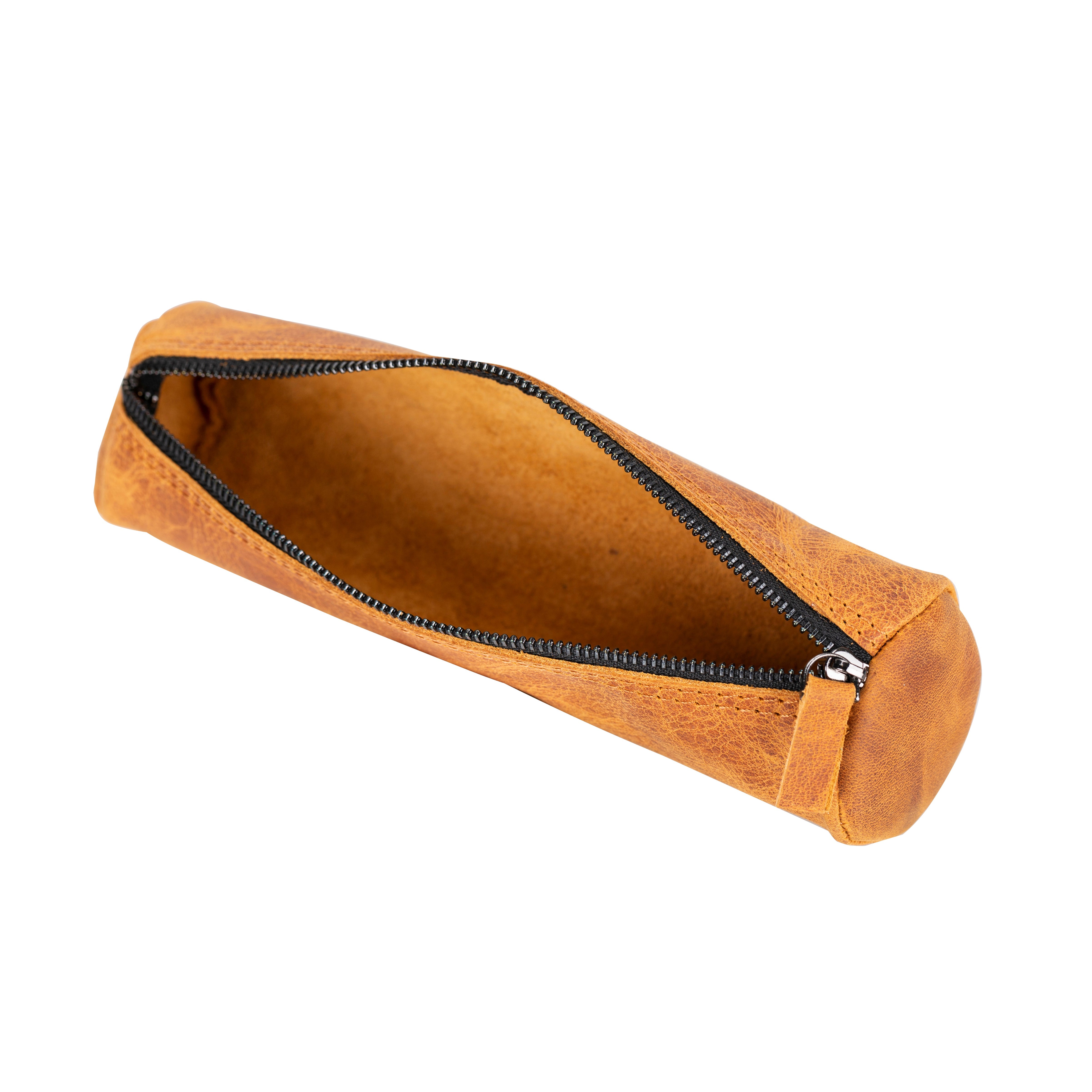Essentia Moccasin Brown Hakiki Deri Kalemlik