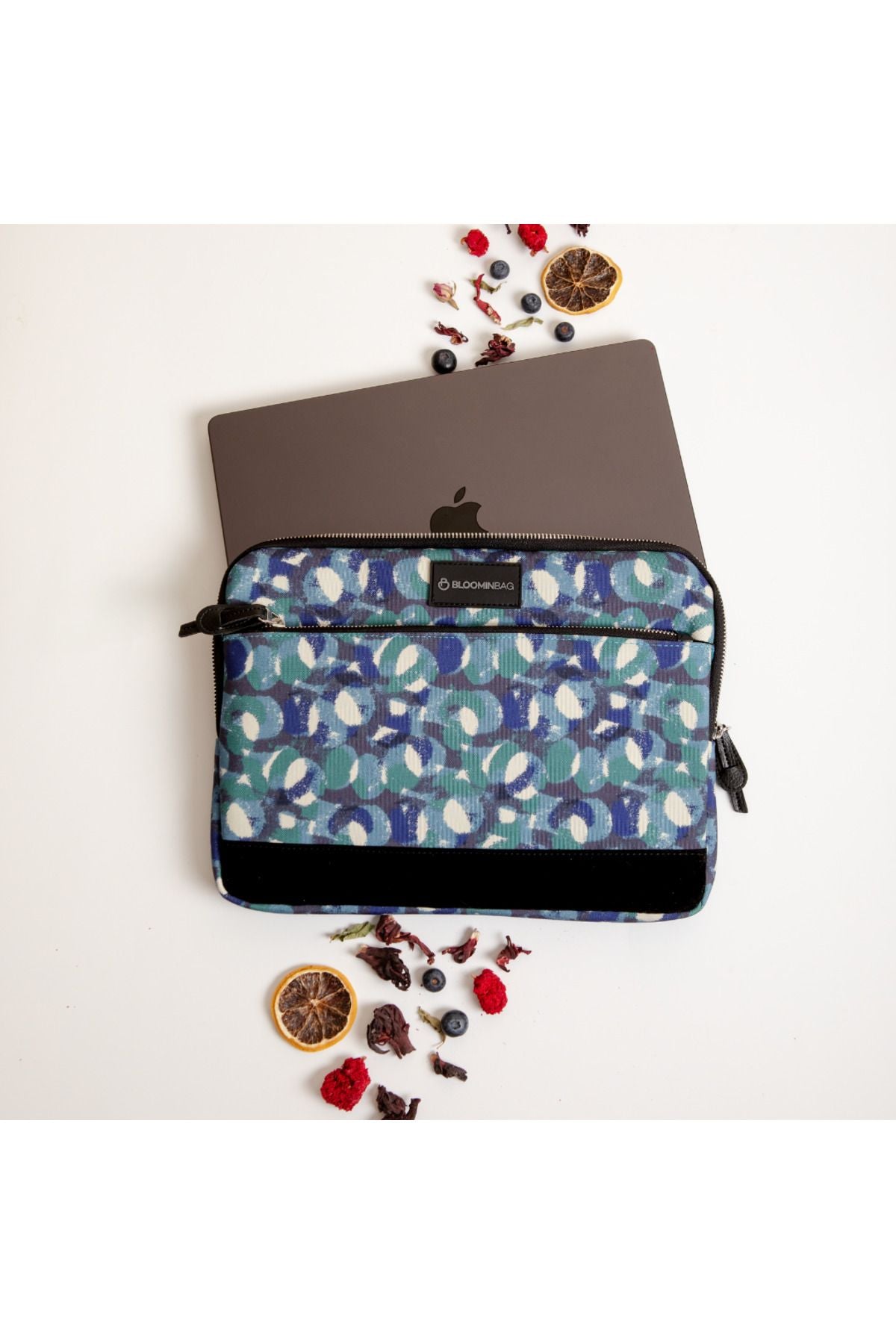 Bloominbag-Eternal Circles 13 Inç Laptop / Mac Book Kılıf-2-Milagron.com