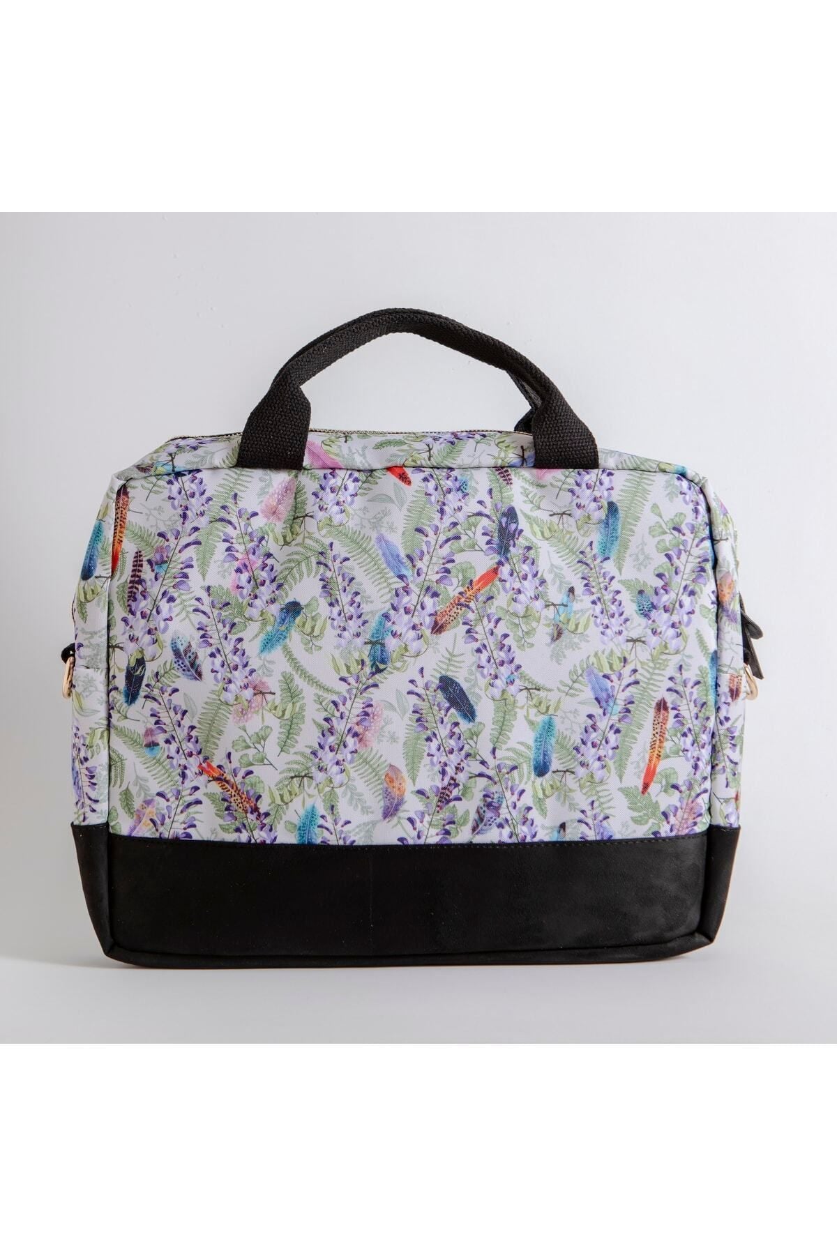 Fuzzy Blossom 13 14 Inç Laptop / Mac Book Çantası - 2