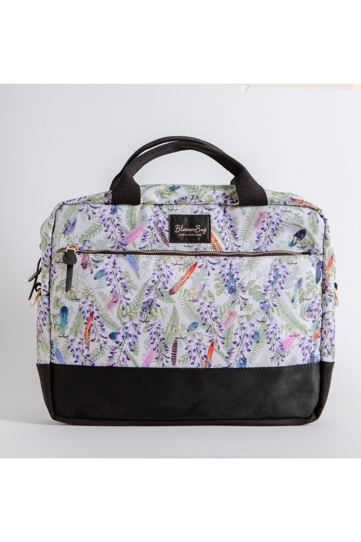 Fuzzy Blossom 15 16 Inç Laptop / Mac Book Çantası - 1