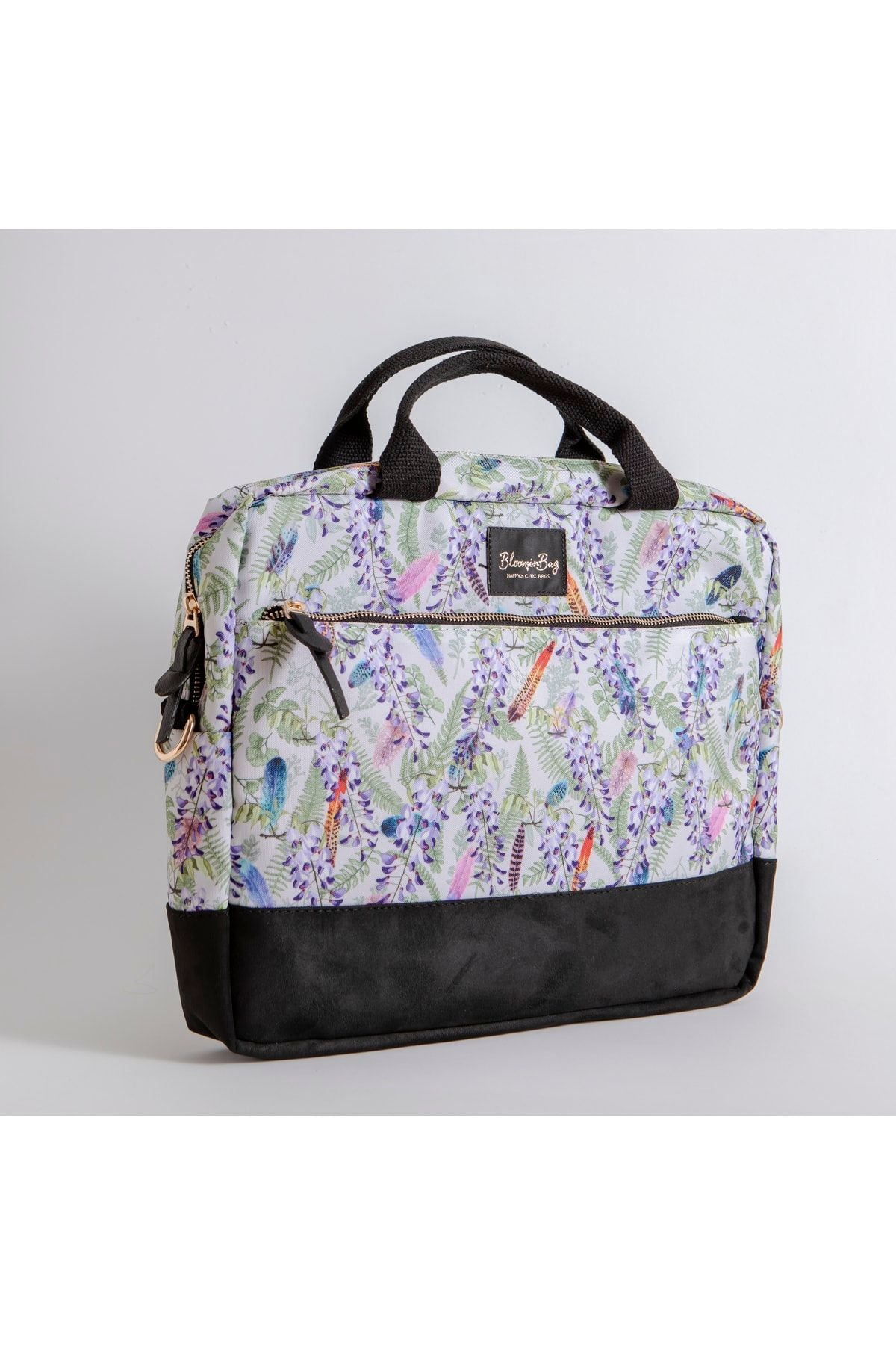 Fuzzy Blossom 15 16 Inç Laptop / Mac Book Çantası - 2