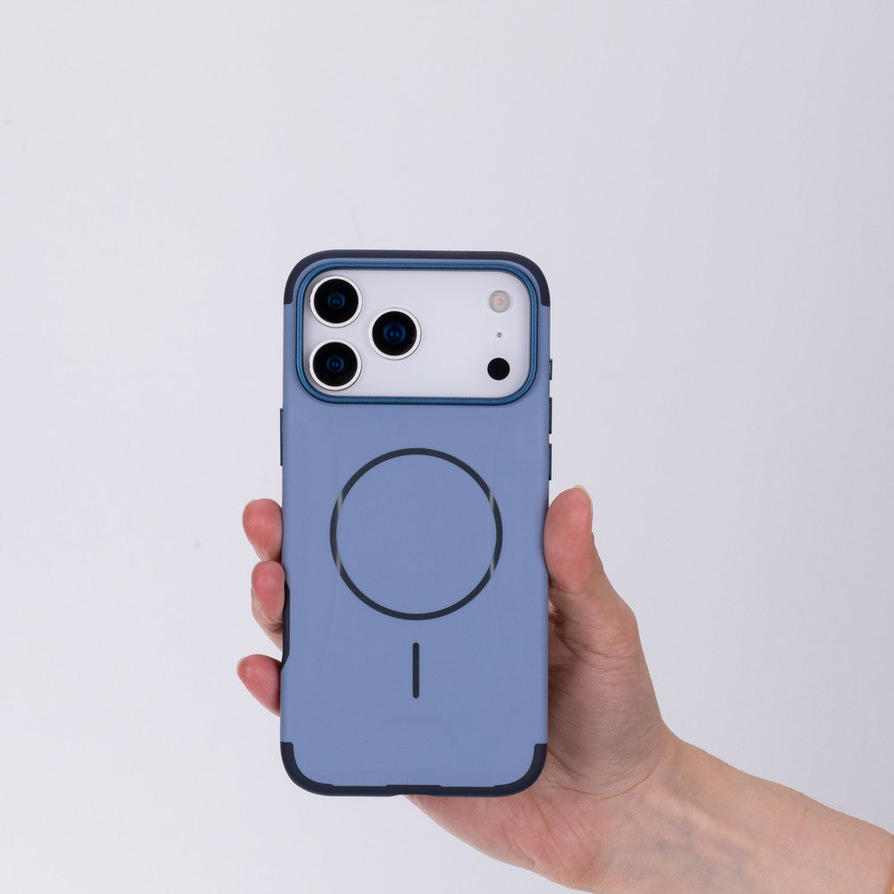 Halo Misty Blue Magsafe Matte Iphone 17 Pro Max(6.9") Kılıfı