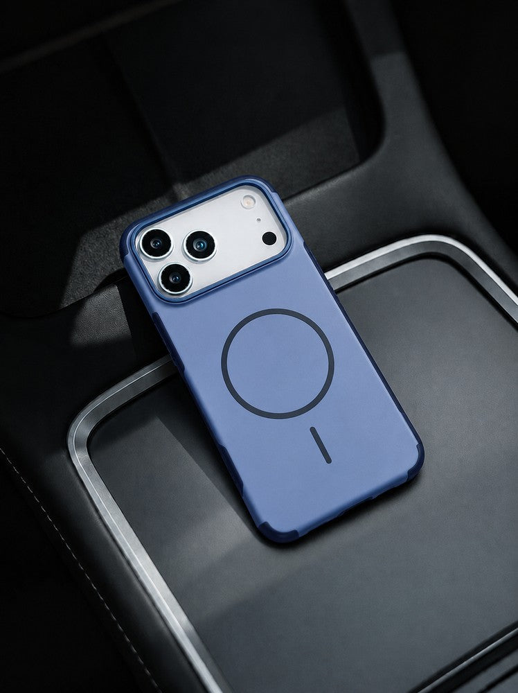 Halo Misty Blue Magsafe Matte Iphone 17 Pro Max(6.9") Kılıfı