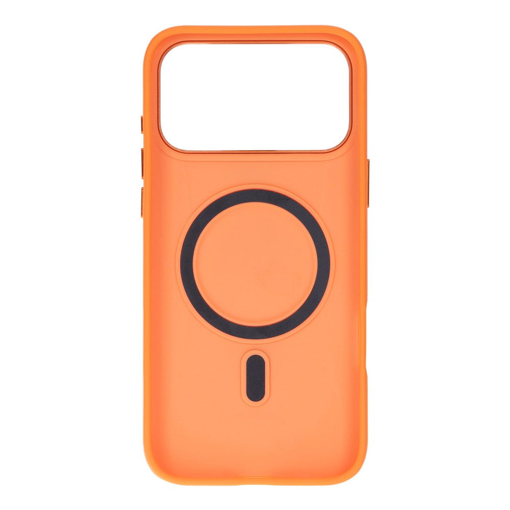 Halo Pebble Orange Magsafe Matte Iphone 17 Pro(6.3")Kılıfı