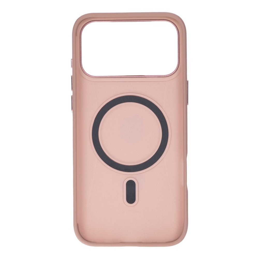 Halo Vanilla Beige Magsafe Matte Iphone 17 Pro Max(6.9") Kılıfı