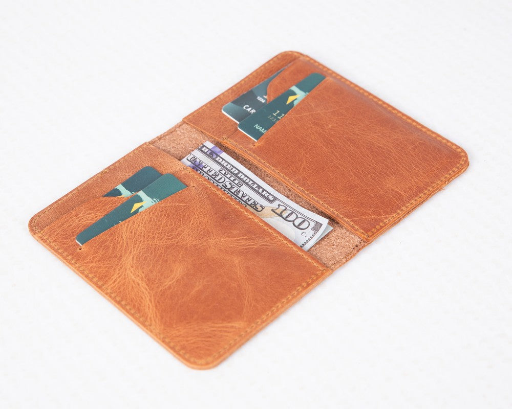 Heritage Core Golden Tan Deri Erkek Cüzdanı