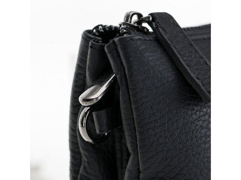 Bloominbag-Jaya Marcona Urban Noir Deri El çantası-5-Milagron.com