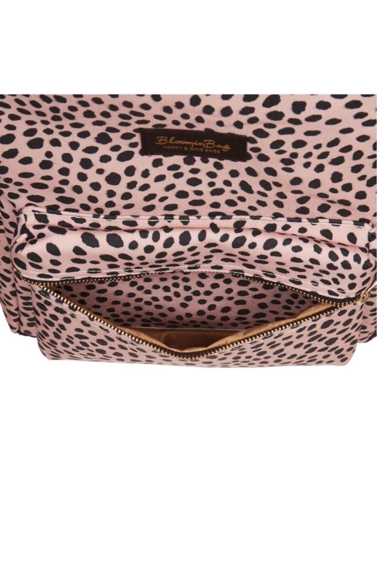Bloominbag-Leopard Love 13 14 Inç Laptop / Macbook Sırt çantası-4-Milagron.com