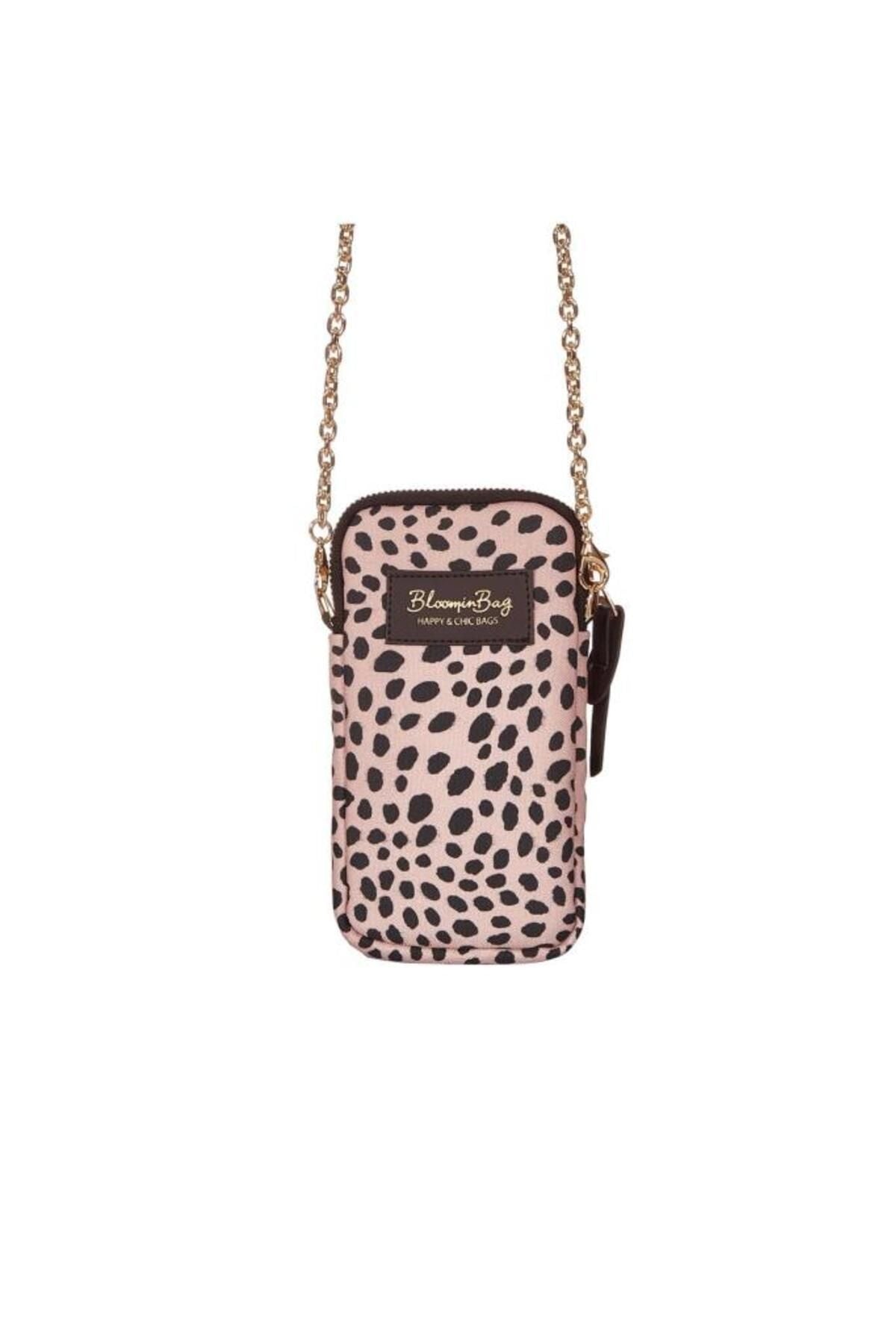 Bloominbag-Leopard Love Telefon çantası-1-Milagron.com