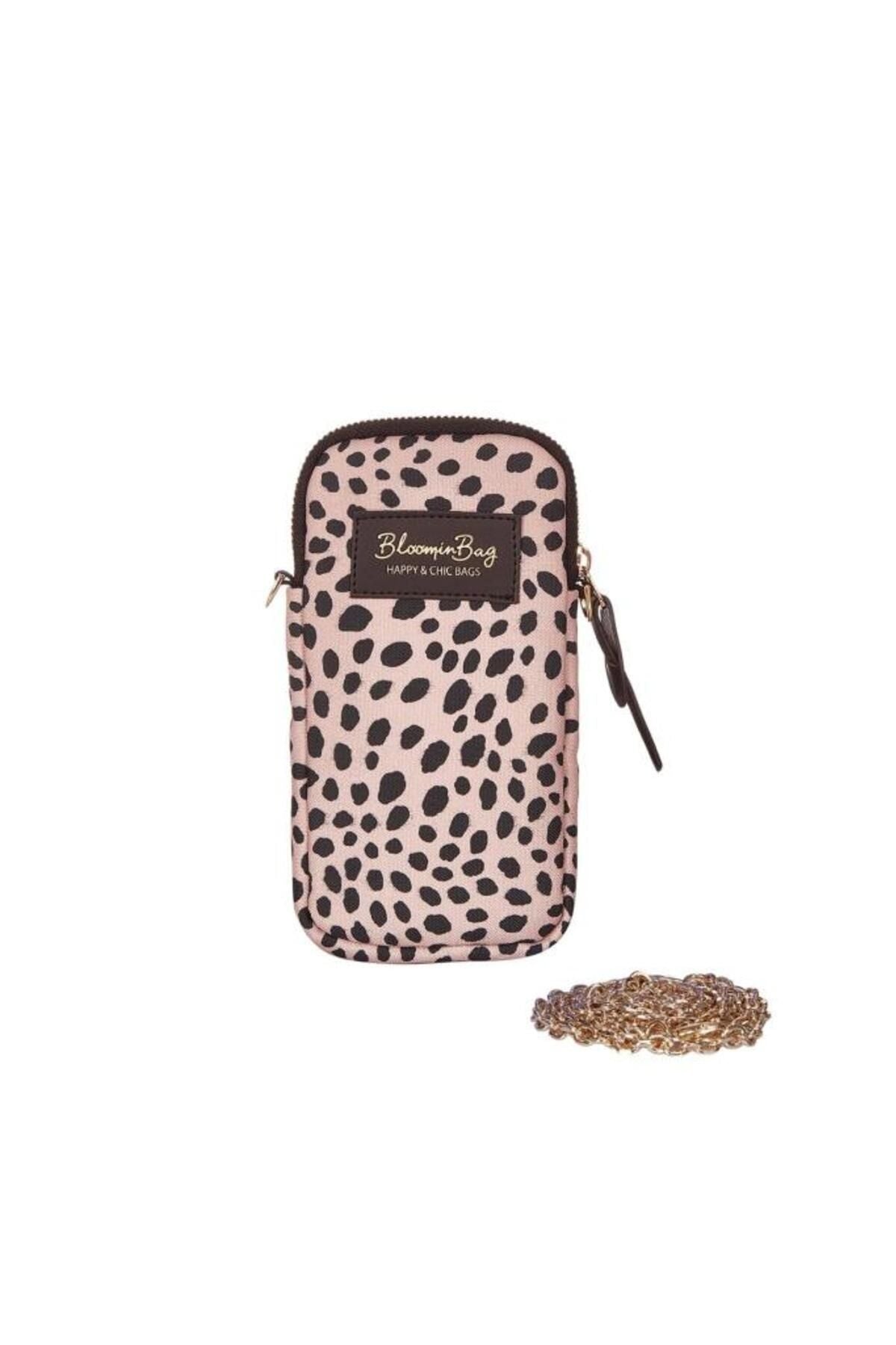 Bloominbag-Leopard Love Telefon çantası-3-Milagron.com