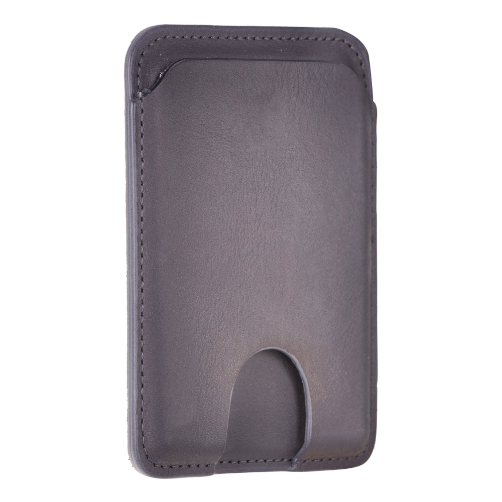 Bloominbag-Linea Stone Grey Phone Card Holder Deri Telefon Kartlık-Cüzdan & Kartlık-2-Milagron.com