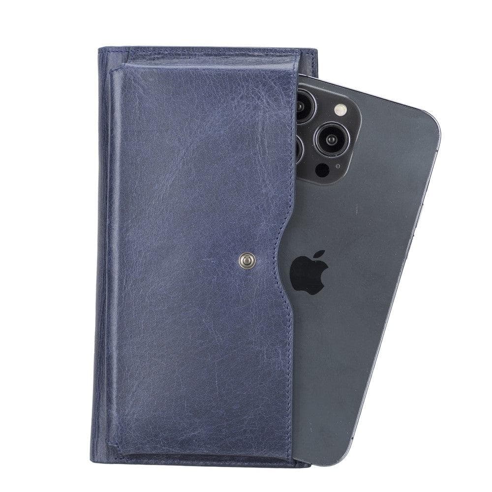 Bloominbag-Lozan Strap Twilight Gerçek Deri Telefon Bölmeli Cüzdan çanta-5-Milagron.com